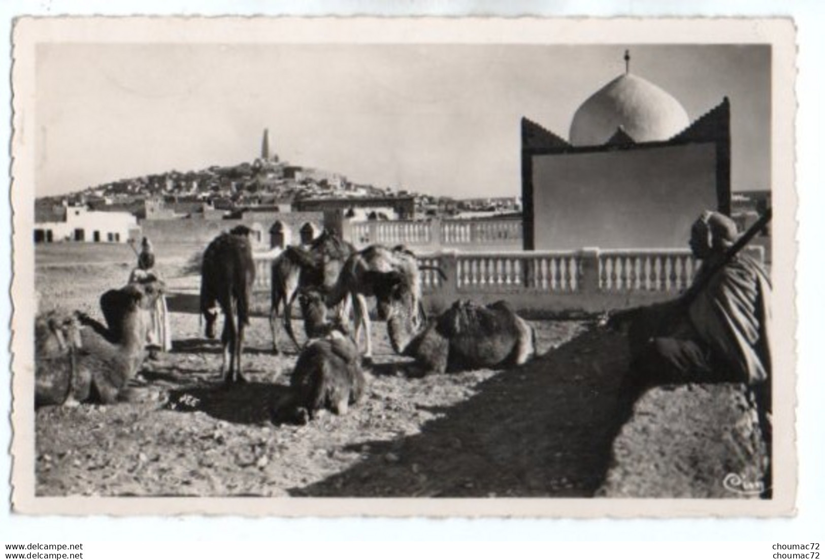 (Algérie) 440, Ghardaia, Combier, Caravane Prêt Du Marabout Du Cimetière - Ghardaïa