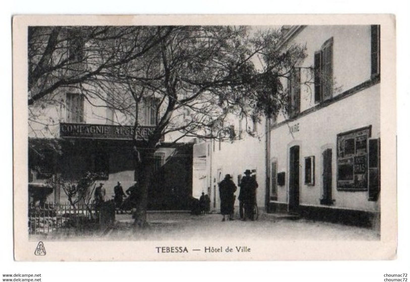 (Algérie) 326, Tebessa, EPA, Hotel De Ville - Tébessa