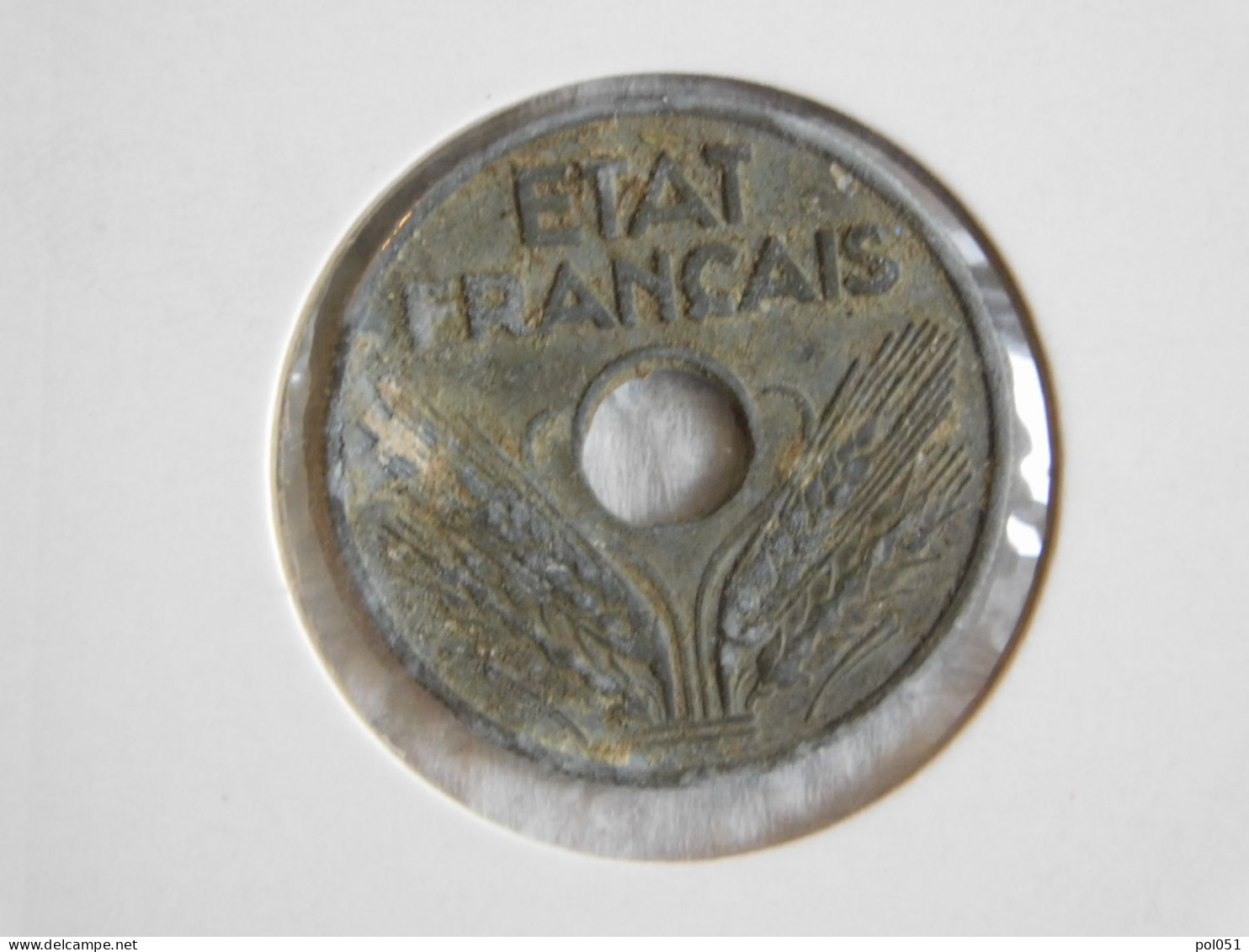 France 20 Centimes 1943 ÉTAT FRANÇAIS LÉGÈRE (431) - 20 Centimes