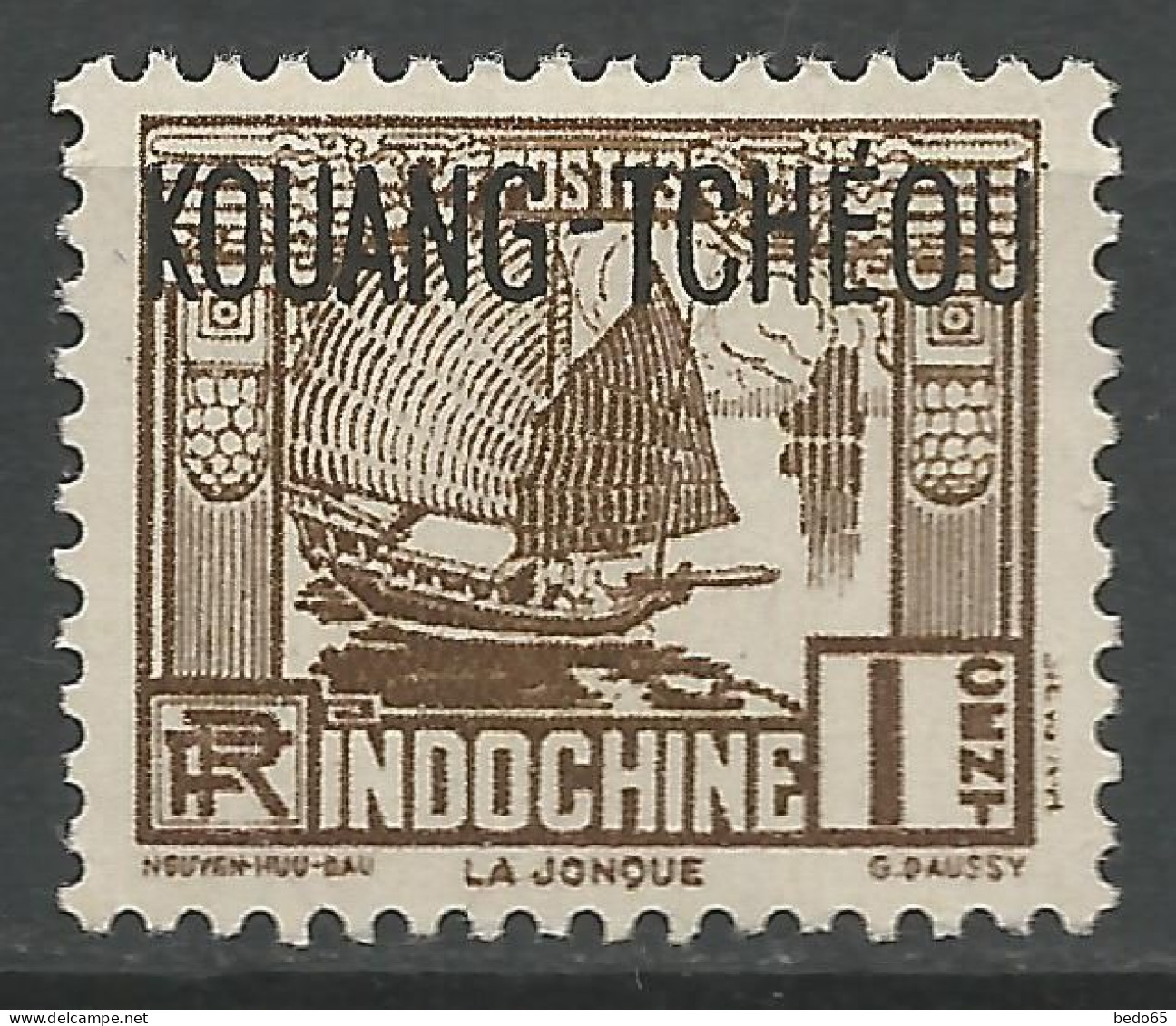 KOUANG-TCHEOU N° 102 NEUF** LUXE SANS CHARNIERE NI TRACE / Hingeless / MNH - Neufs