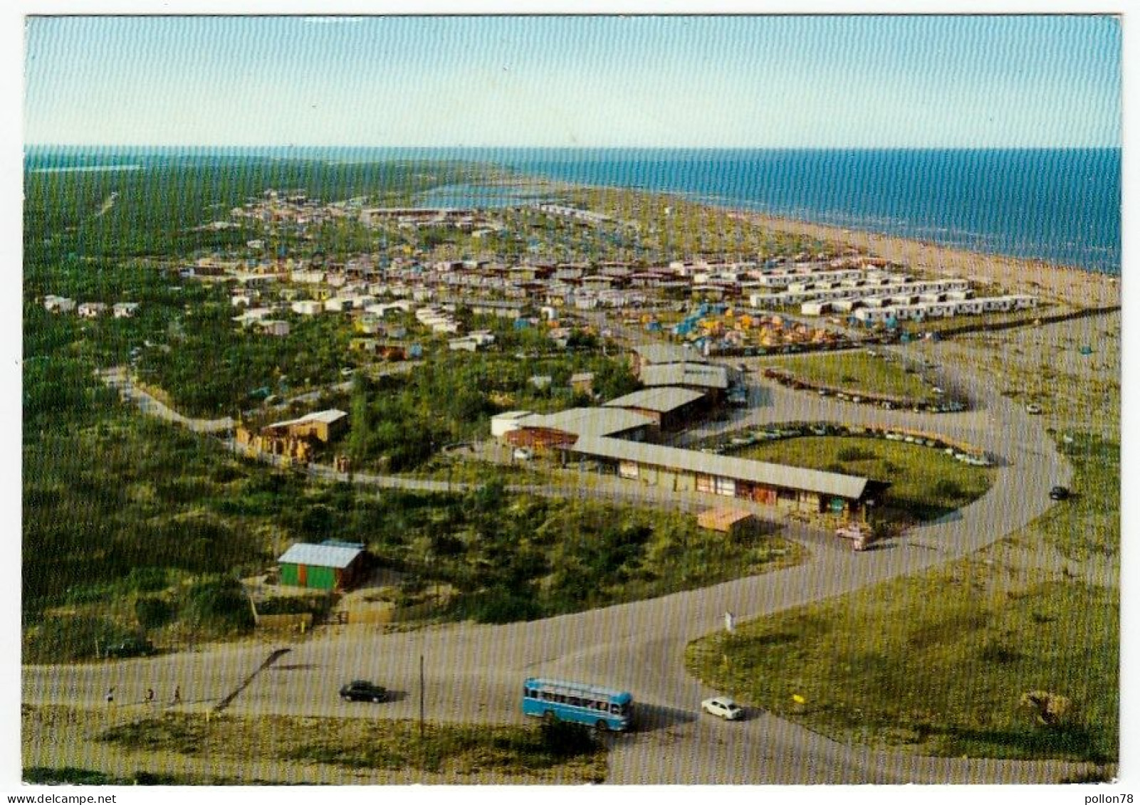 ROSOLINA - ROVIGO - VILLAGGIO INT. BUNGALOW - DORF ROSAPINETA - 1966 - AUTOBUS - PULLMAN - Rovigo