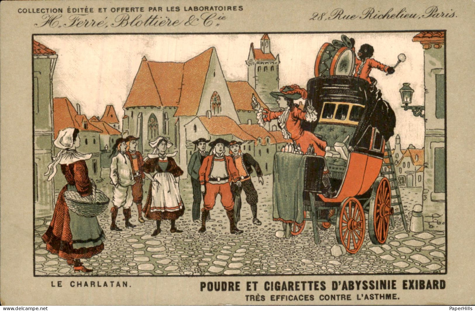 Reclame - Handel - Cigarettes Exibard - Andere & Zonder Classificatie