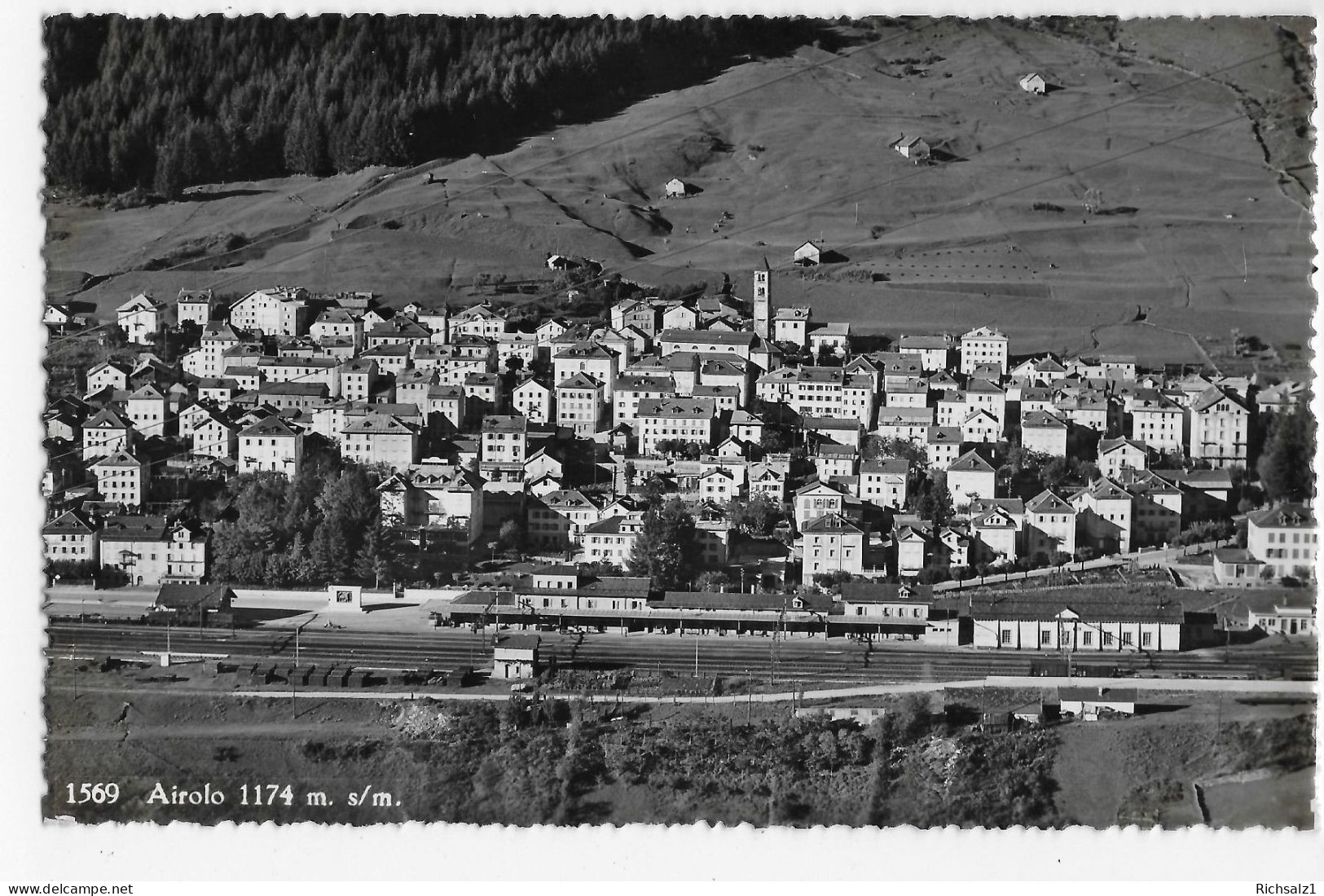 Heimat Tessin : Ansicht Von Airolo Um 1939 - Airolo