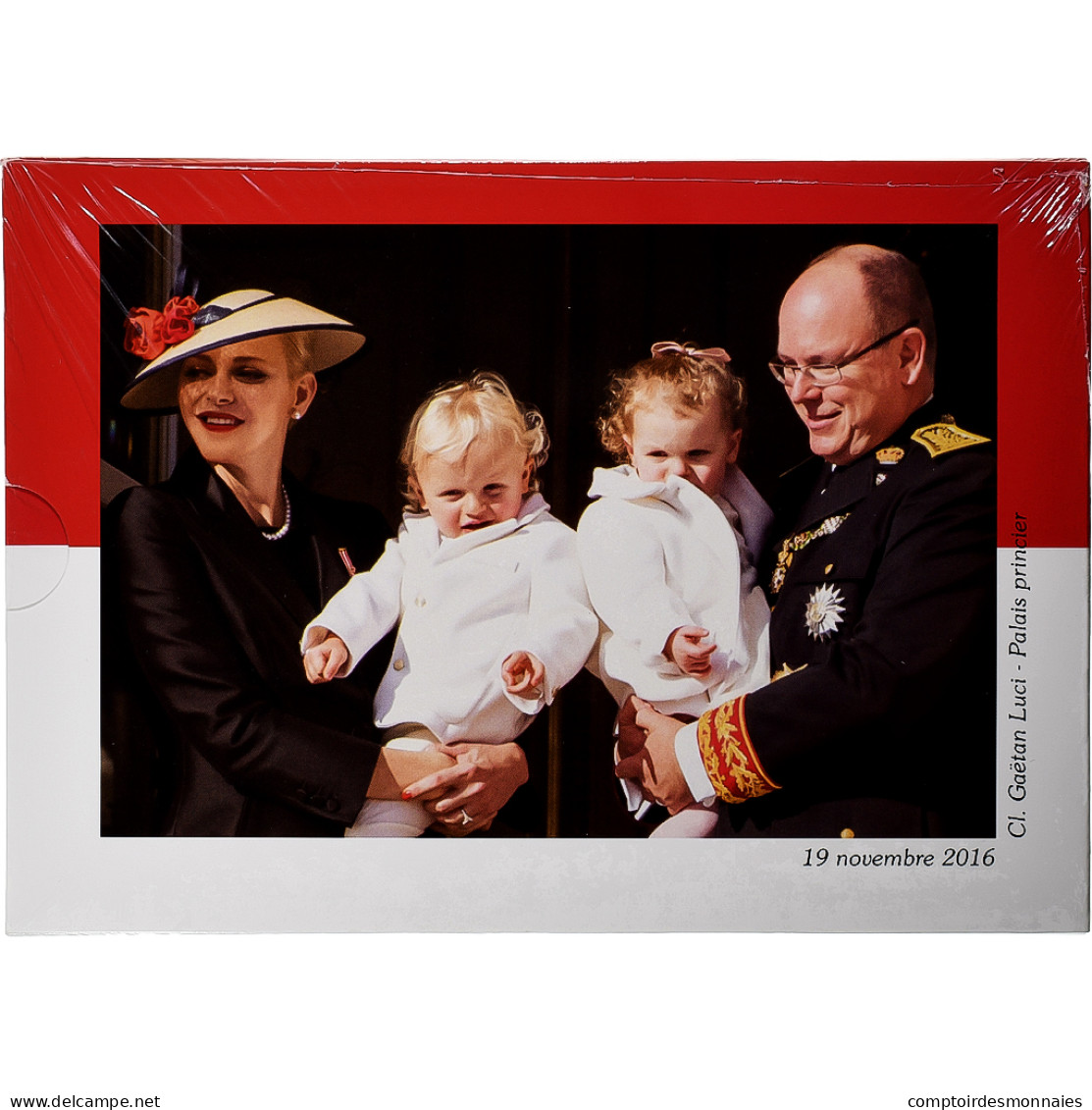 Monaco, Albert II, Coffret 1c. à 2€, BU, 2017, MDP, FDC - Mónaco