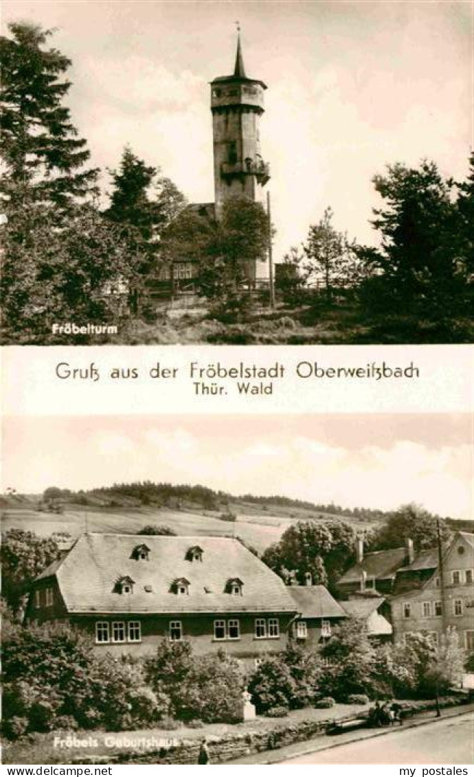 72633522 Oberweissbach Froebelturm Froebels Geburtshaus Oberweissbach - Oberweissbach