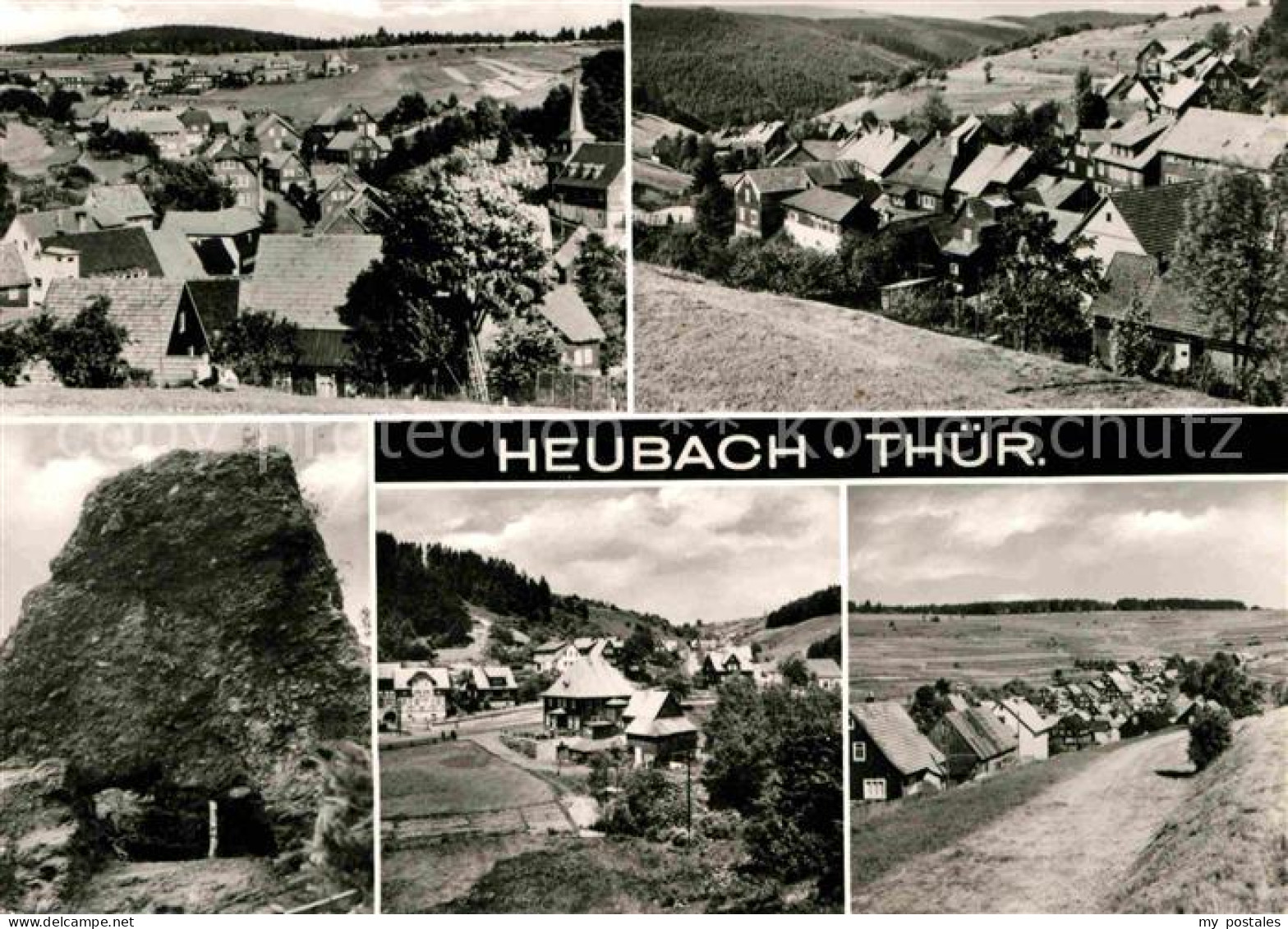 72633050 Heubach Thueringen Teilansichten Landschaftspanorama Hildburghausen - Hildburghausen