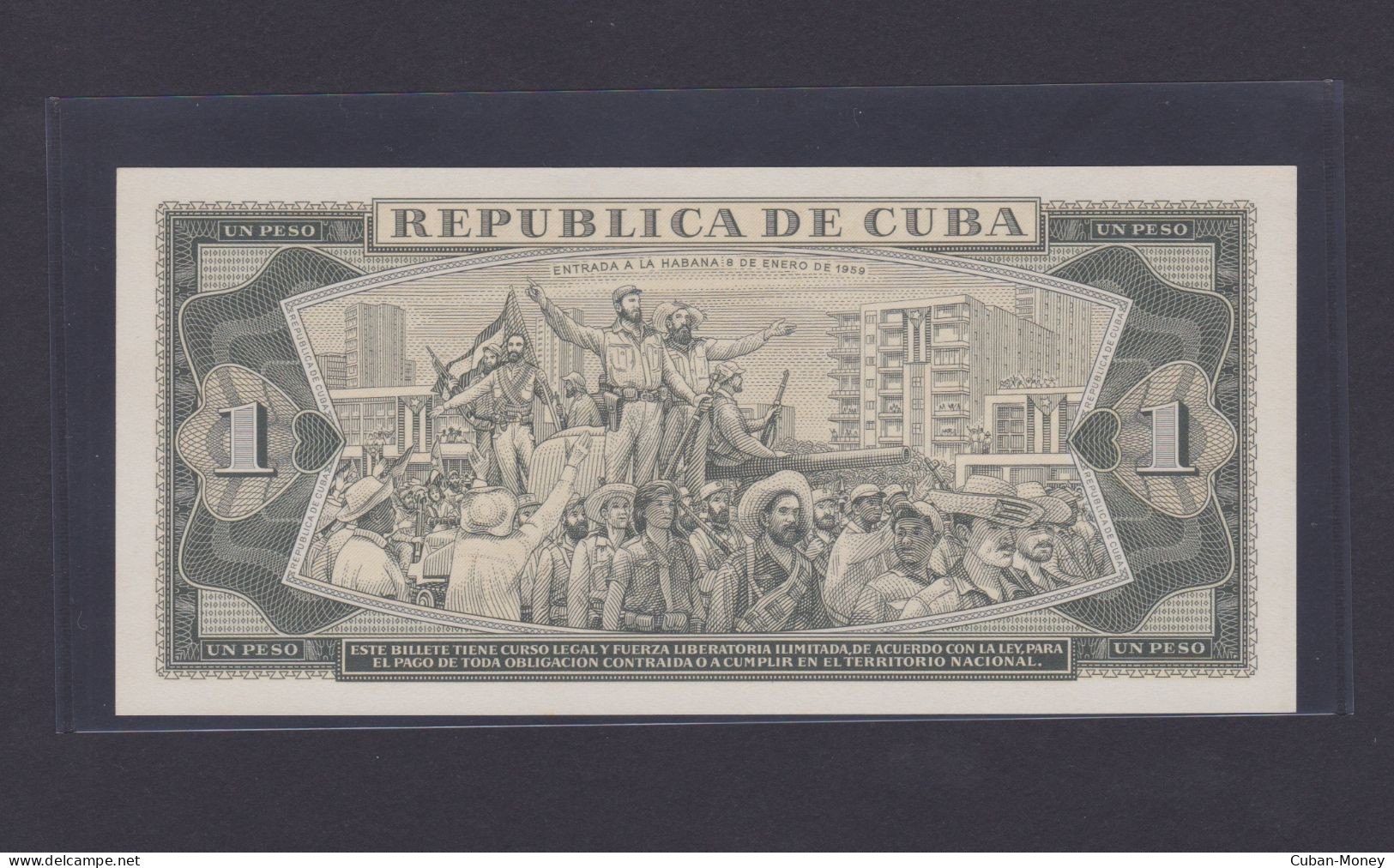 Cuba 1 Peso 1970 SC / UNC - Cuba