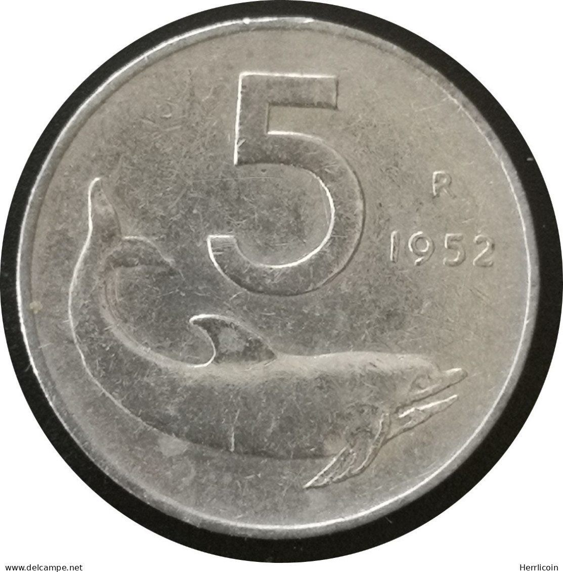 Monnaie Italie - 1952 - 5 Lire - 5 Lire