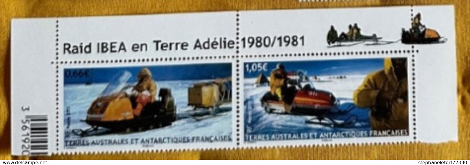 Taaf Terres Australes 2015  Neuf **  - Raid IBEA - 2 Timbres - Ungebraucht