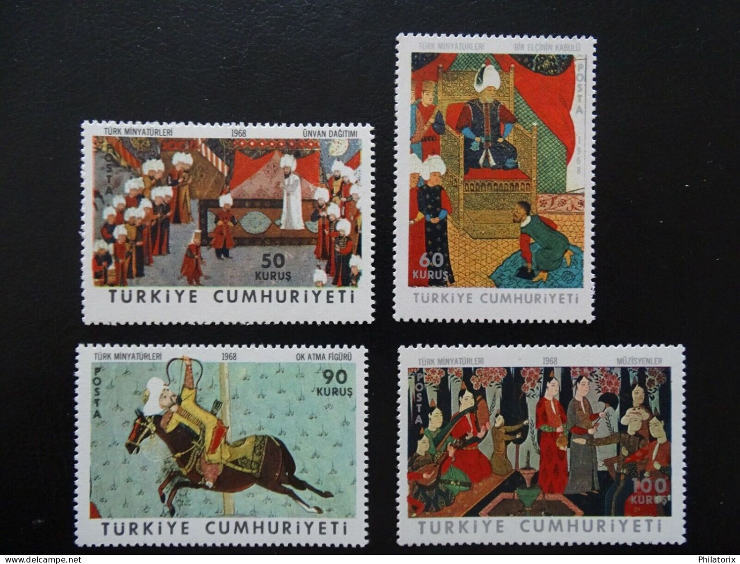 Türkei Mi 2086-2089 ** - Unused Stamps