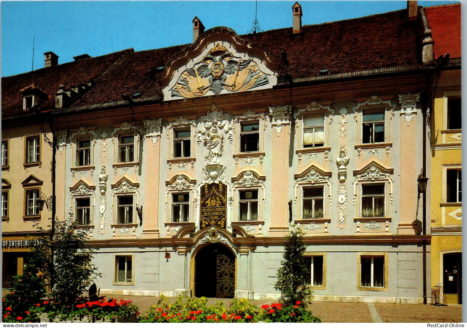 48765 - Kärnten - St. Veit A. D. Glan , Rathaus , Arkadenhof Mit Sgraffitomalerei - Nicht Gelaufen  - St. Veit An Der Glan