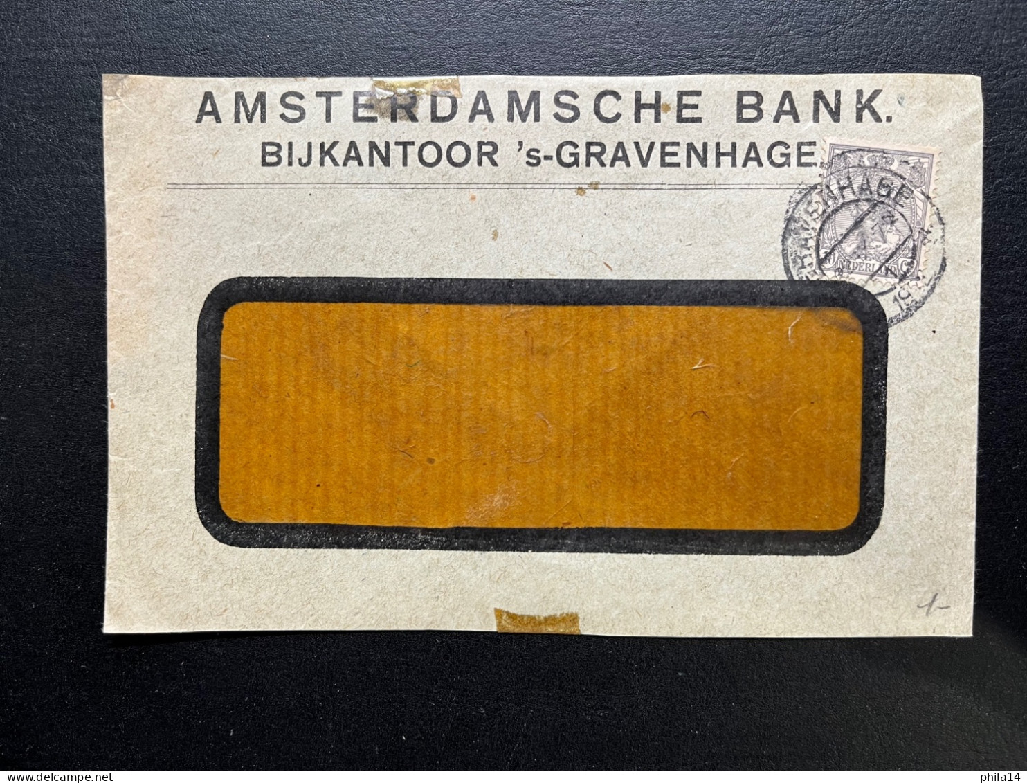 ENVELOPPE PAYS BAS NEDERLAND / GRAVENHAGE 1912 - Briefe U. Dokumente