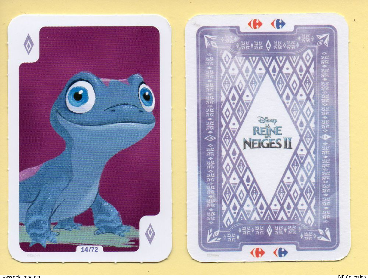 Carte Collector : LA REINE DES NEIGES II N° 14/72 – Disney / Carrefour - Disney