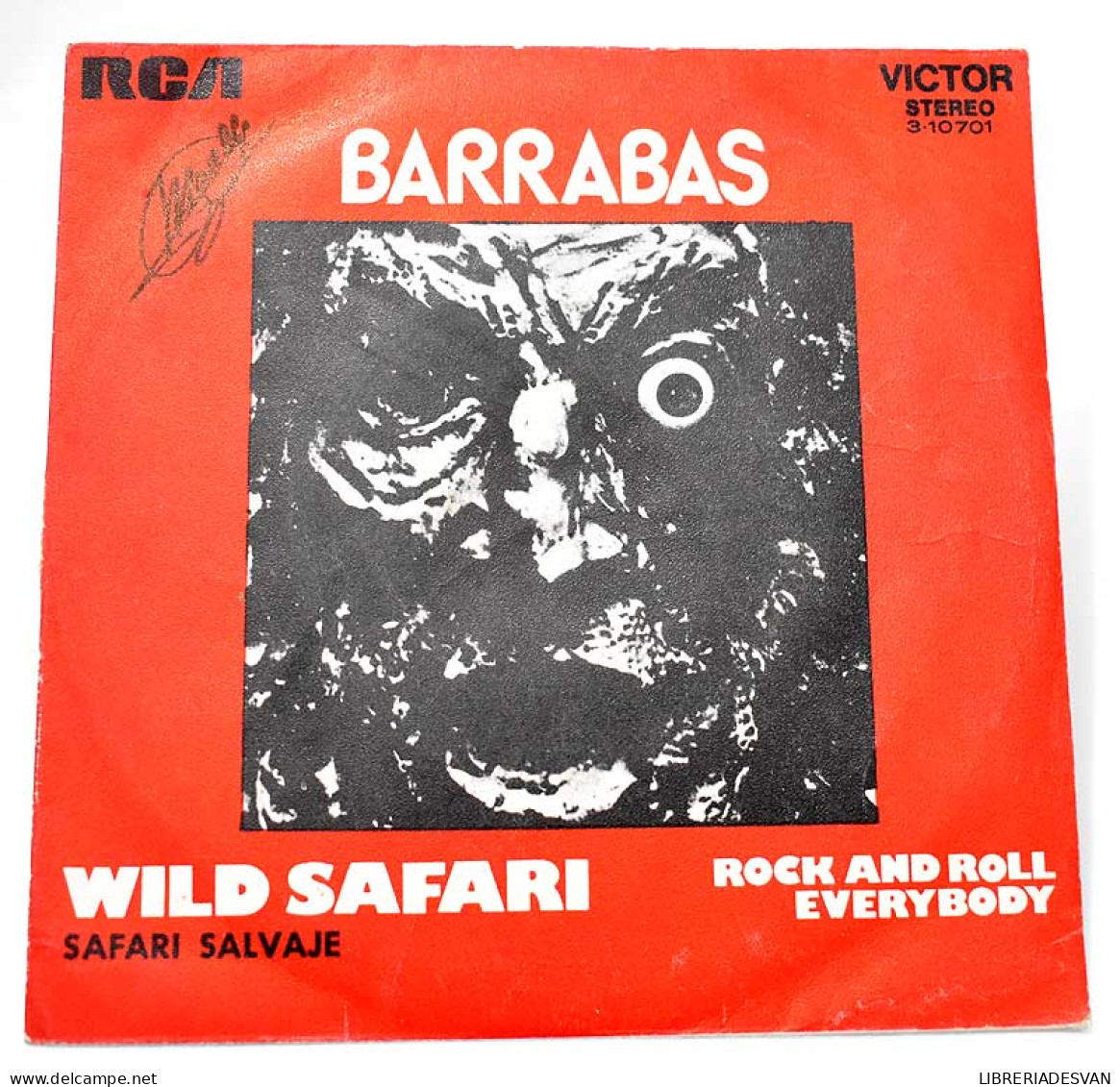 Barrabas - Wild Safari / Rock And Roll Everybody. Single - Sonstige & Ohne Zuordnung