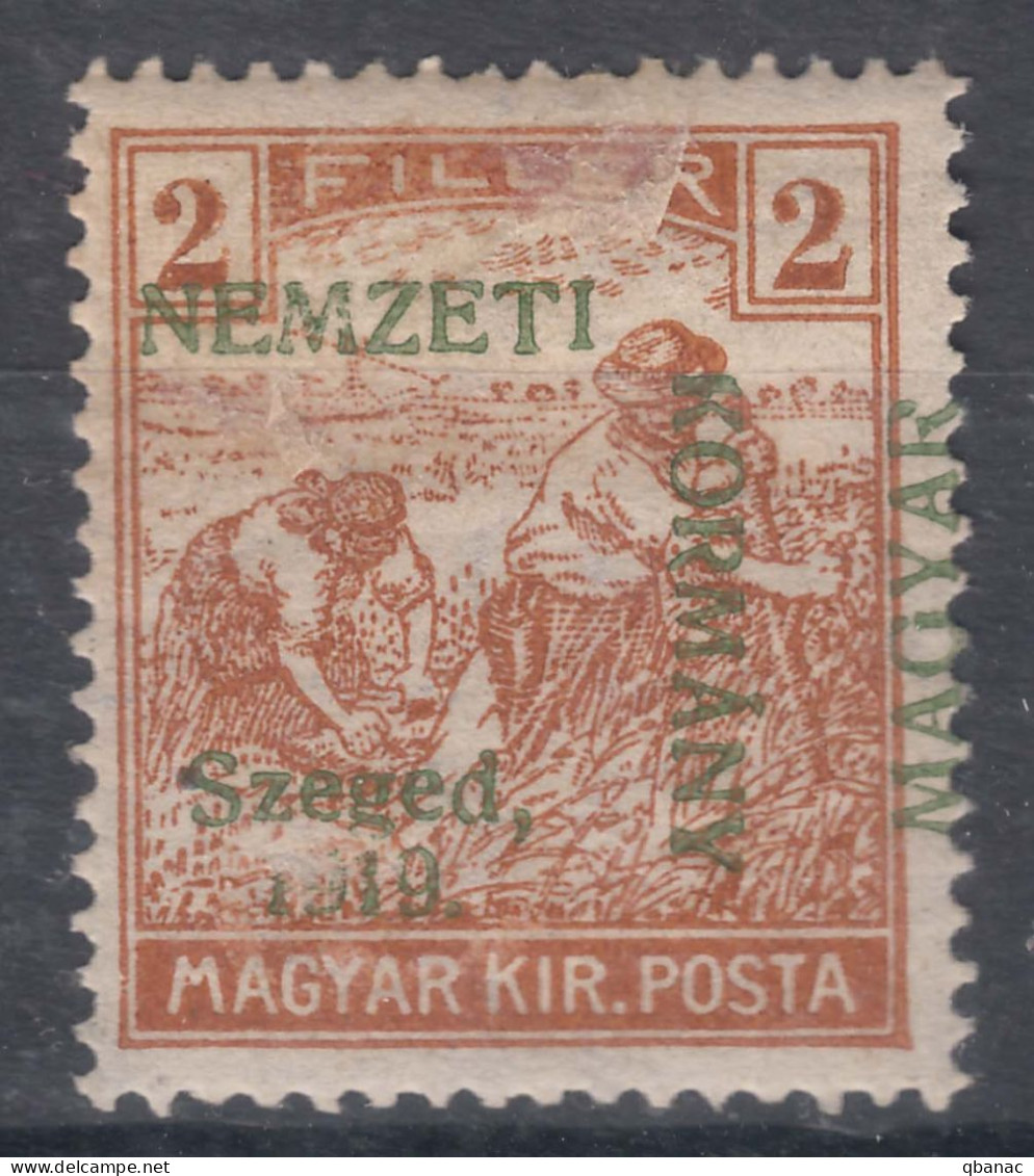 Hungary Szegedin Szeged 1919 Mi#6 Mint Hinged - Szeged