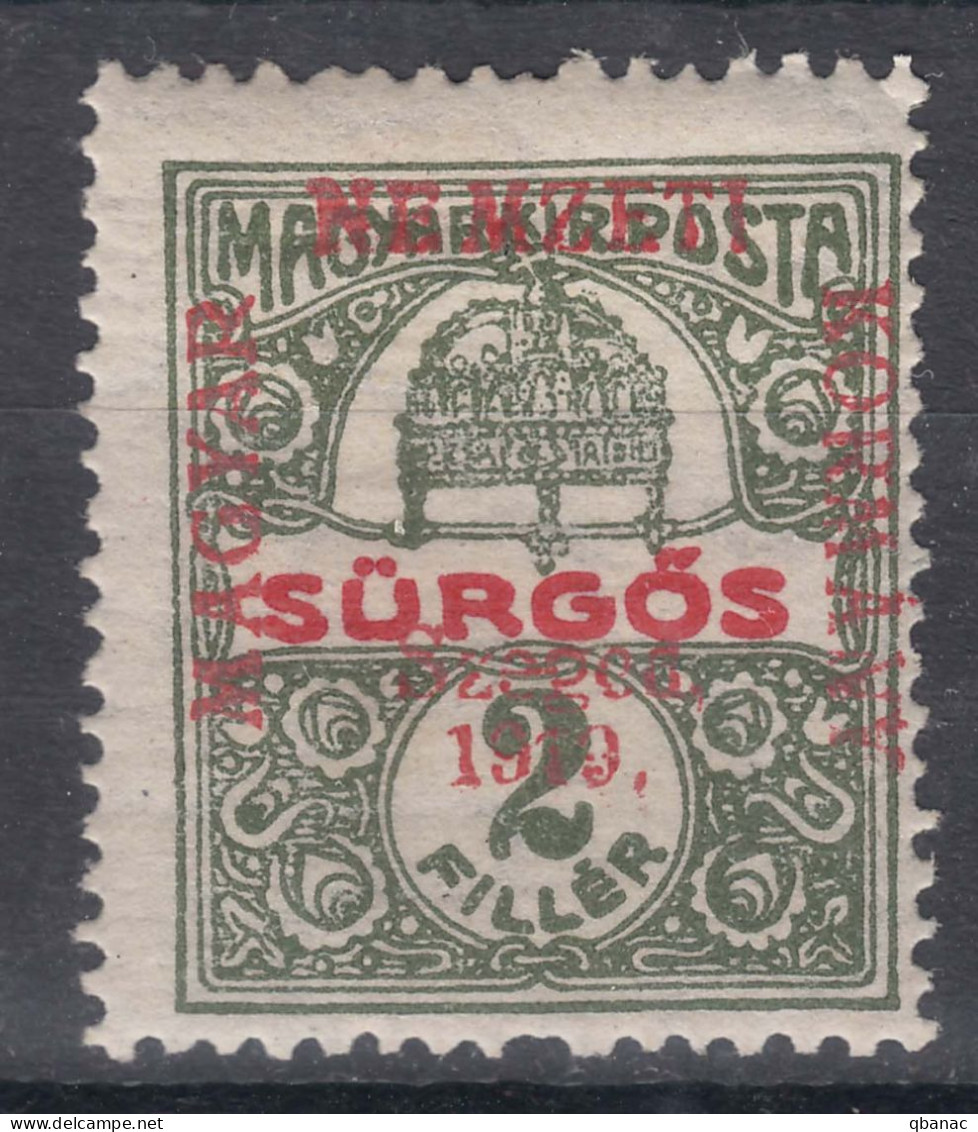 Hungary Szegedin Szeged 1919 Mi#2 Mint Hinged - Szeged