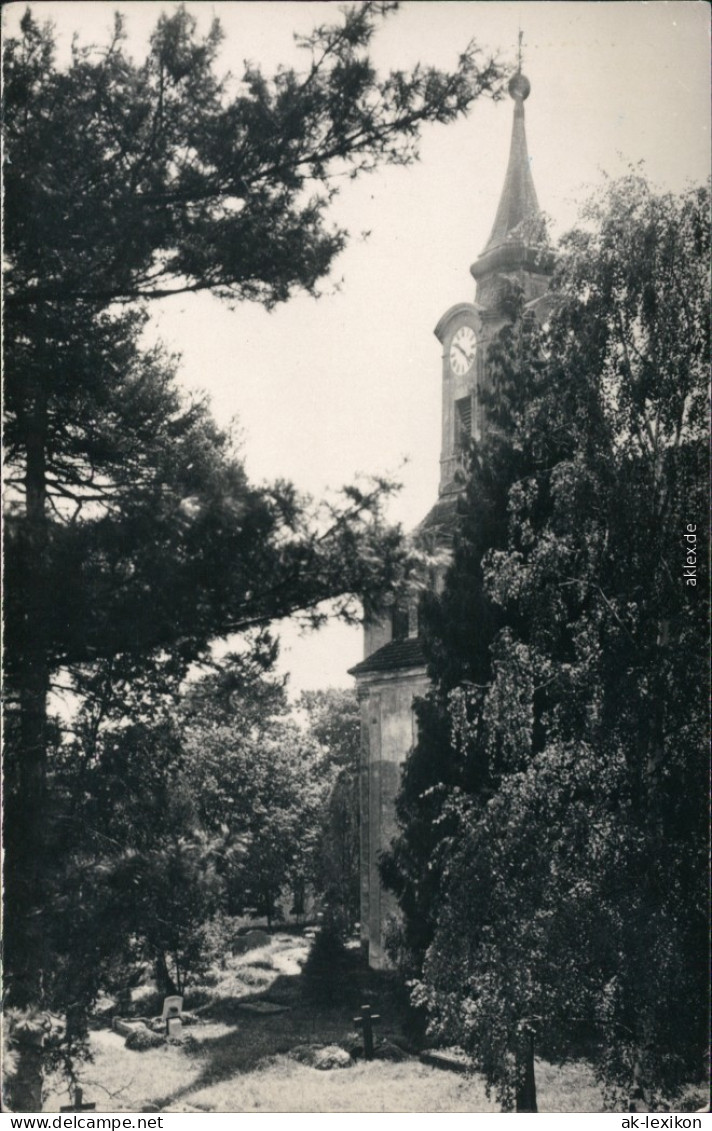 Ansichtskarte Schmannewitz-Dahlen Kirche 1956 - Dahlen