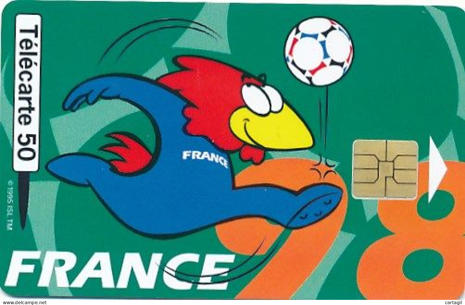 Télécarte France (03/98) Collection Footix (4 Cartes)  (visuel, Puce,  état, Unités, Etc Voir Scan) + Port - Sin Clasificación