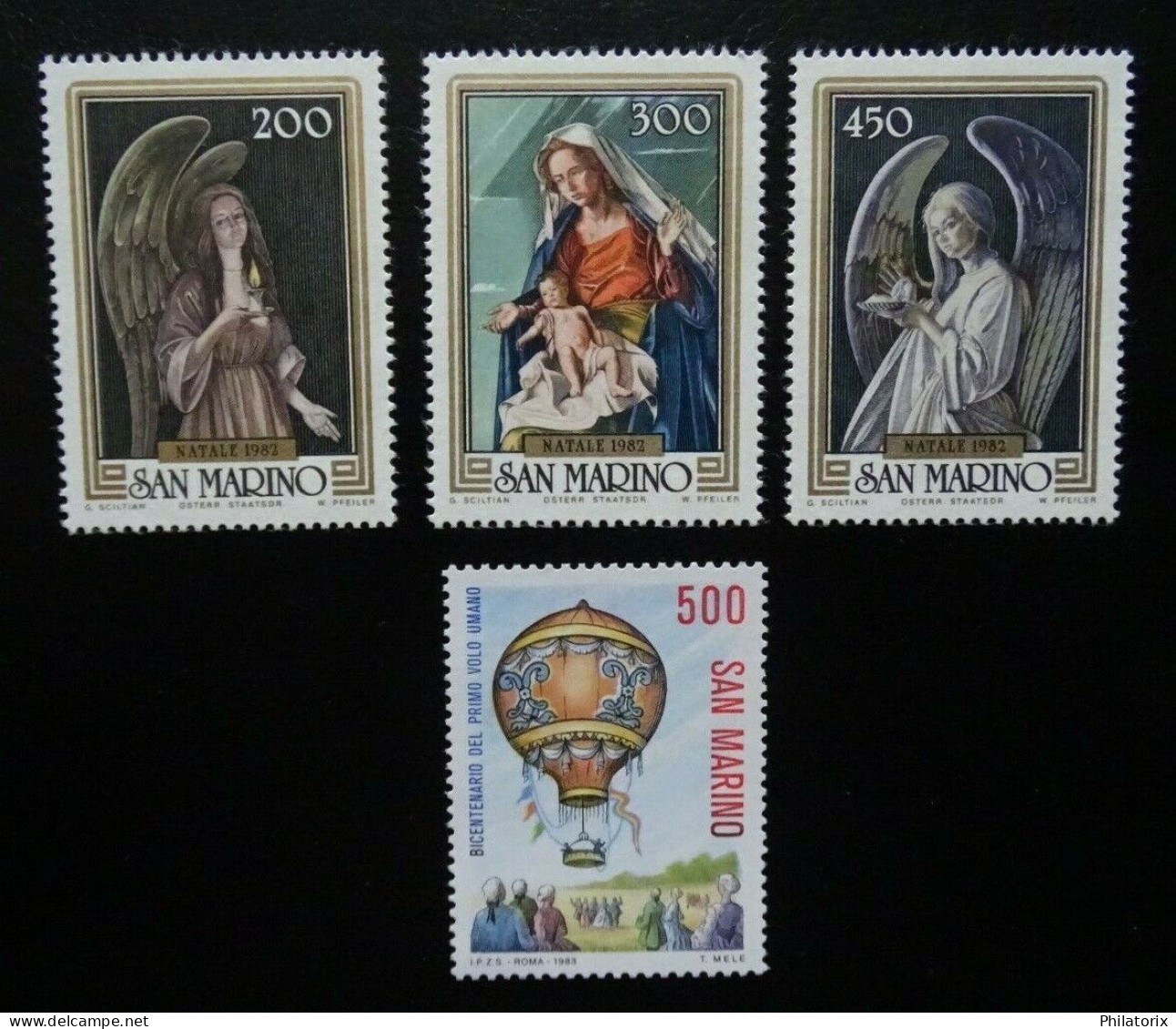 San Marino Mi 1267-1269 + 1284 ** - Unused Stamps