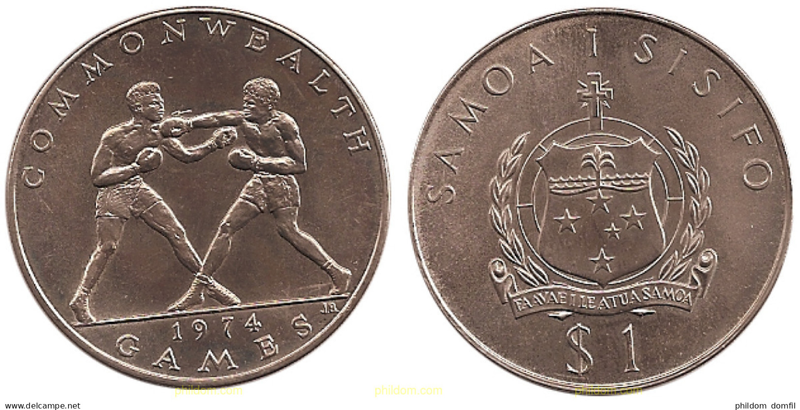 871 SAMOA 1974 10th.British Commonwealth Games - Samoa Americana