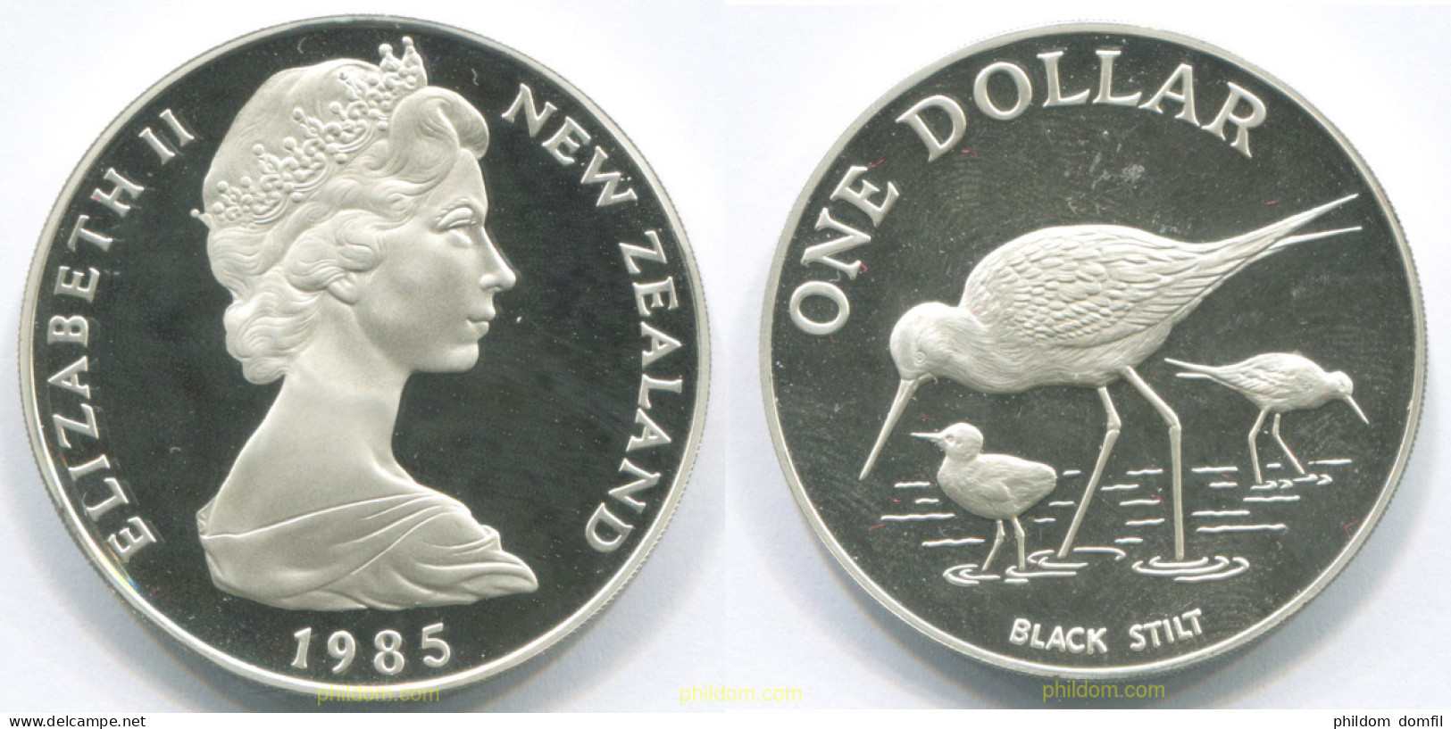 3086 NUEVA ZELANDA 1985 NEW ZEALAND 1 DOLLAR 1985 - New Zealand