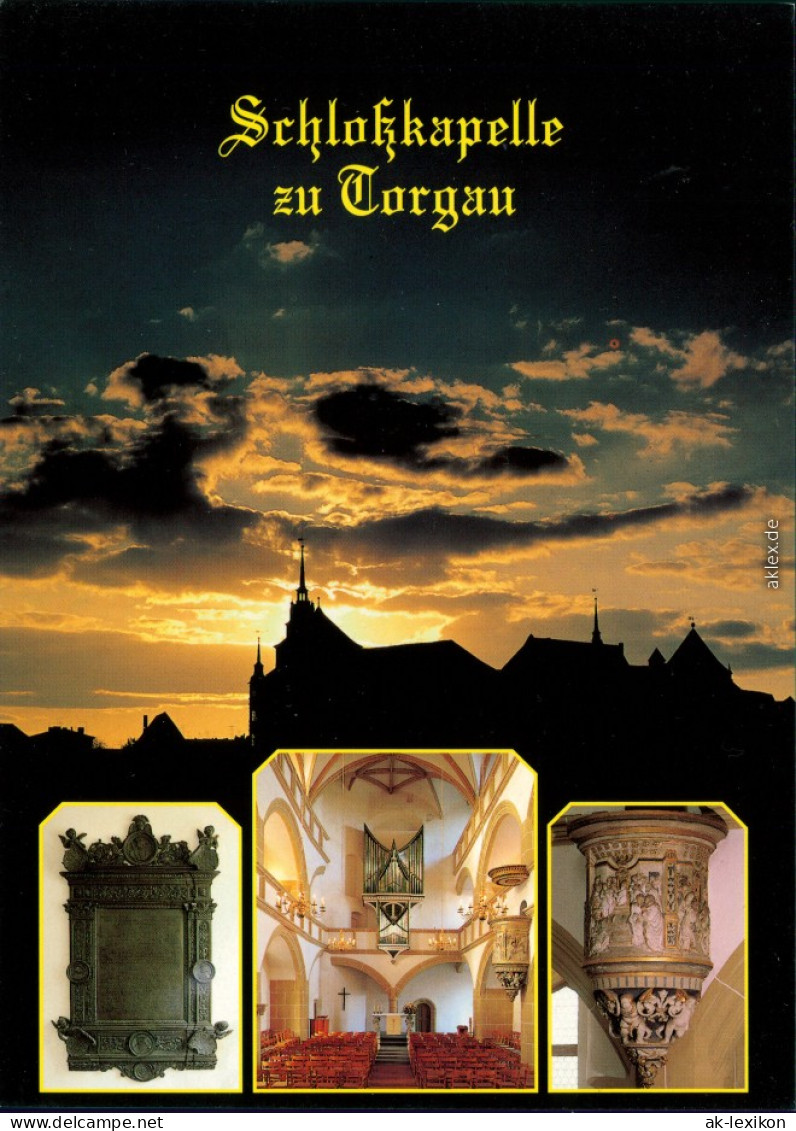 Torgau Schloss Hartenfels: Schlosskapelle - Denkmal, Innenraum, Kanzel 1995 - Torgau