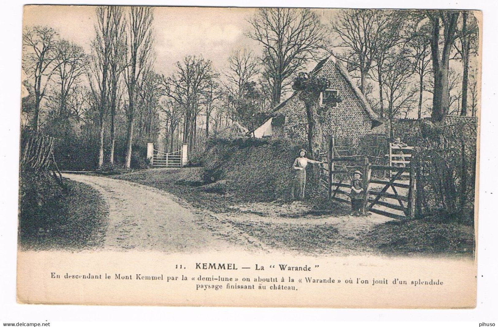 B-9965  KEMMEL : La Warande - Heuvelland