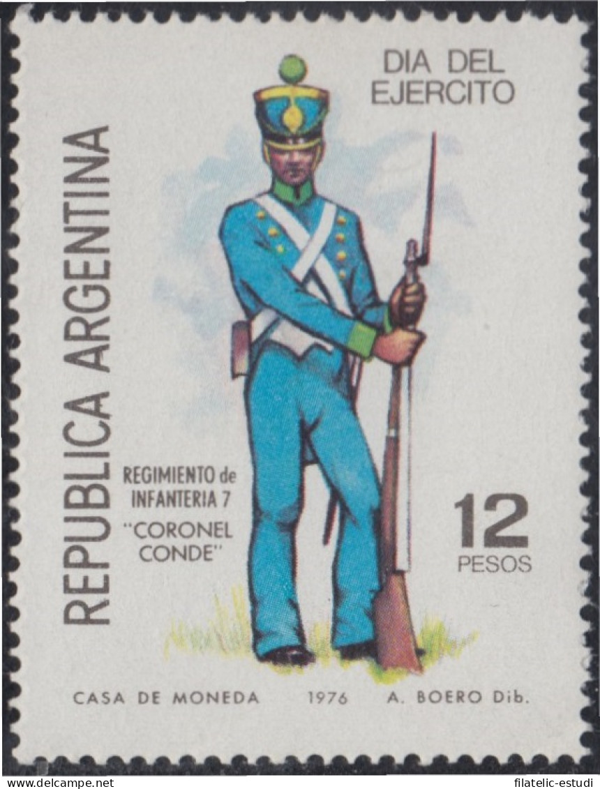 Argentina 1052 1976 Día Del Ejercito MNH - Andere & Zonder Classificatie