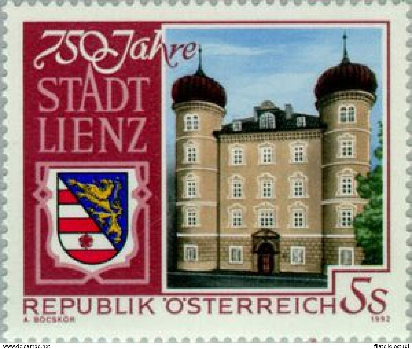 Öesterreich Austria - 1900 - 1992  750º Aniv.de La Ciudad De Lienz Lujo - Otros & Sin Clasificación