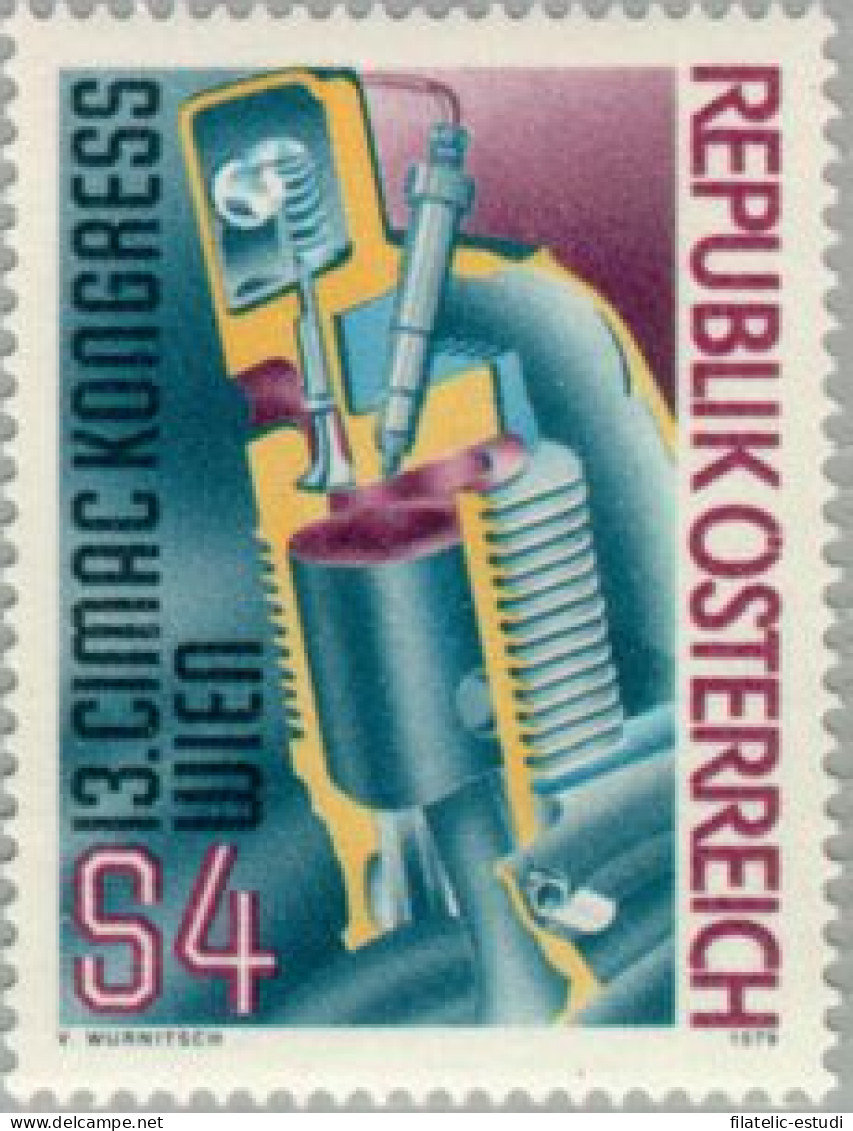 Österreich Austria - 1438 - 1979 13º Congreso Inter. De Motores De Combustión  - Sonstige & Ohne Zuordnung