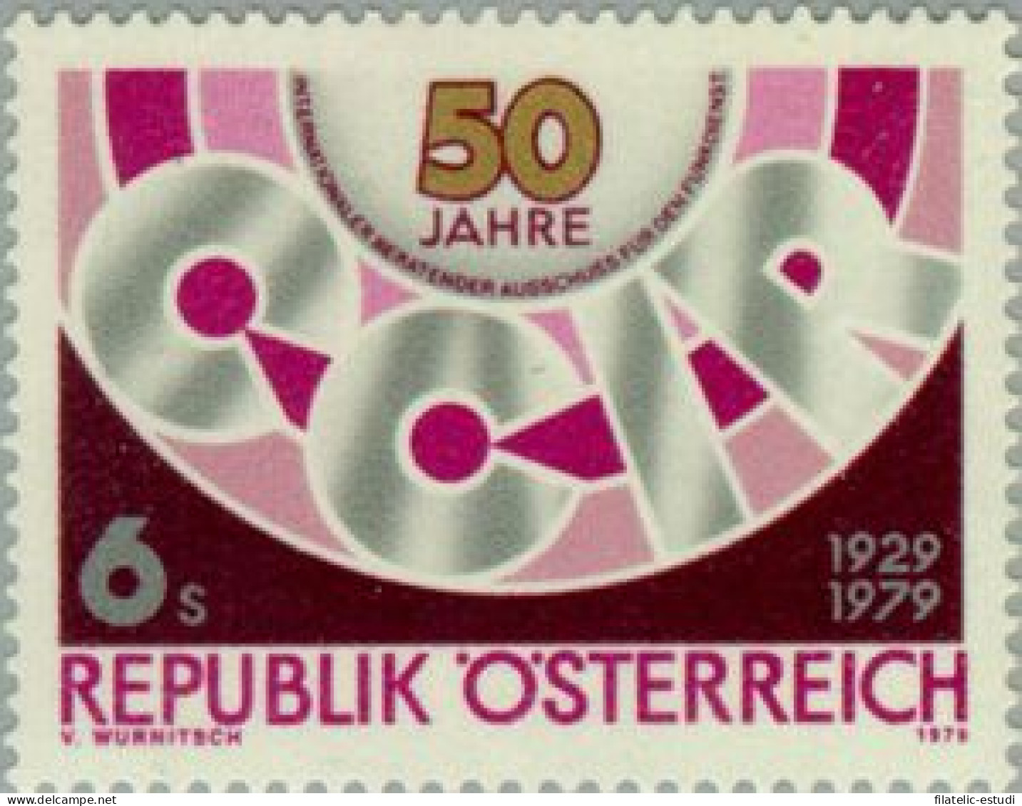 Österreich Austria - 1427 - 1979 50º Aniv. Del Consejo Consultivo De La Radio  - Sonstige & Ohne Zuordnung