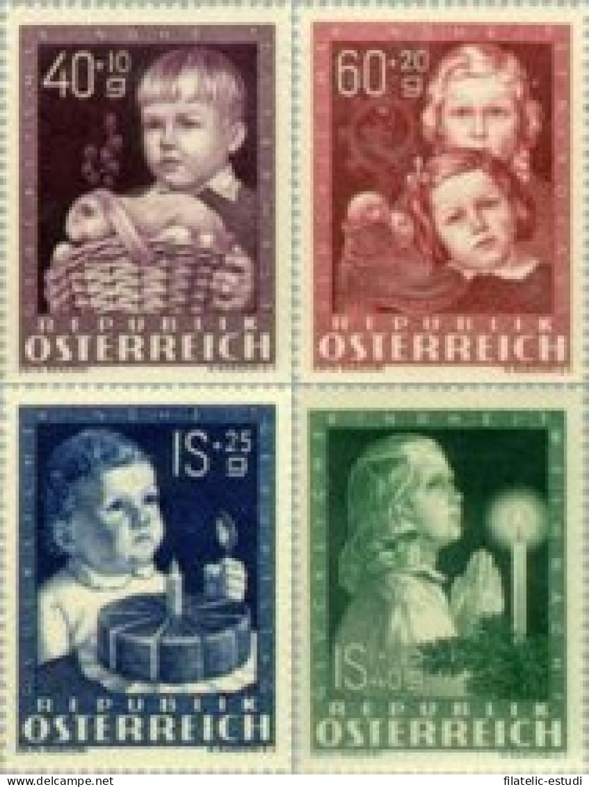 Österreich Austria - 765/68  - 1949 Obras Por La Infancia Lujo - Andere & Zonder Classificatie