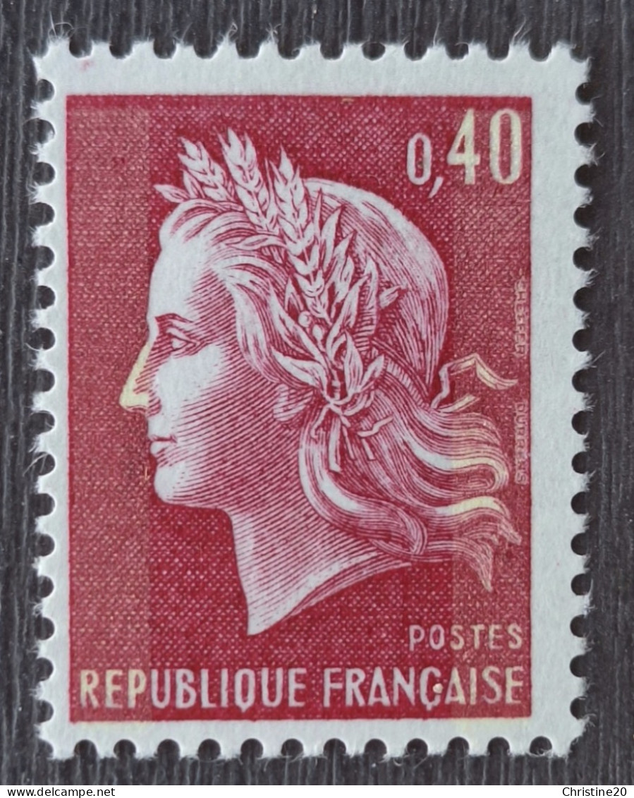 France 1969 N°1536Ba  **TB Cote 3€ - 1967-1970 Marianne Van Cheffer