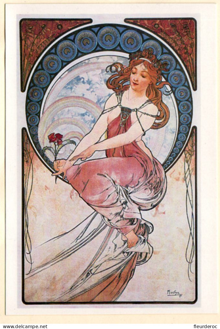 - M56709CPM - ILLUSTRATEURS - MUCHA - Reproduction - Die Malerei - La Peinture - Très Bon état - THEMES - Mucha, Alphonse