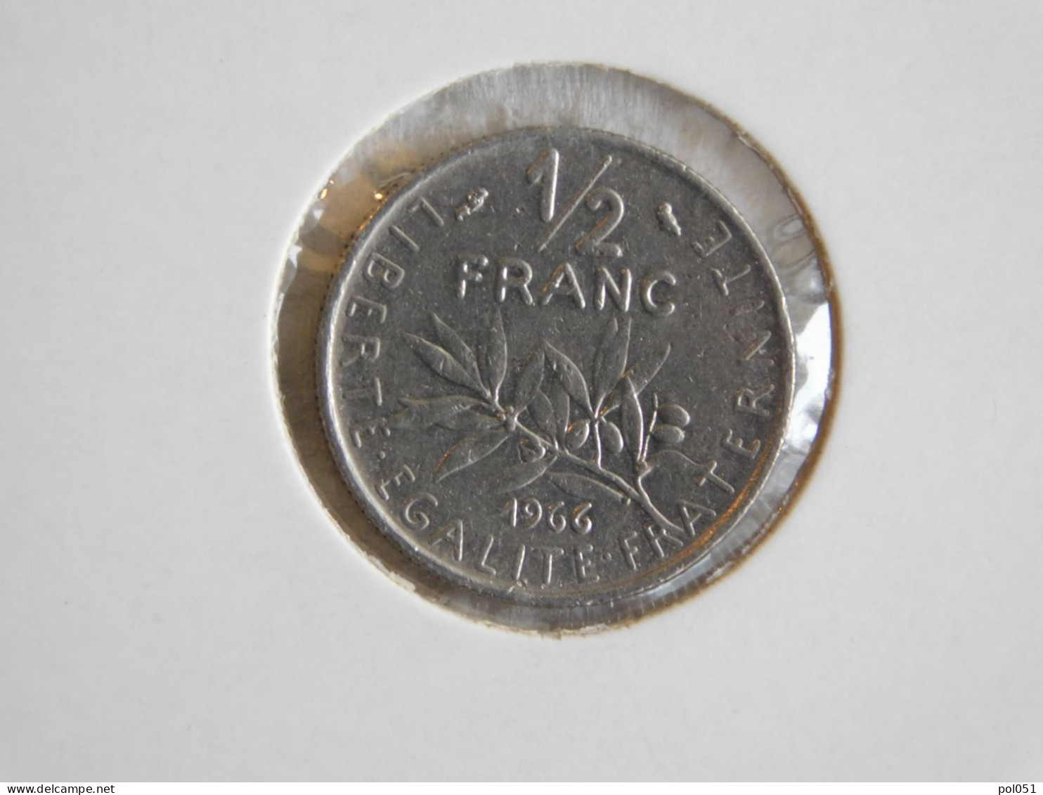 France 1/2 Franc 1966 SEMEUSE (594) - 1/2 Franc