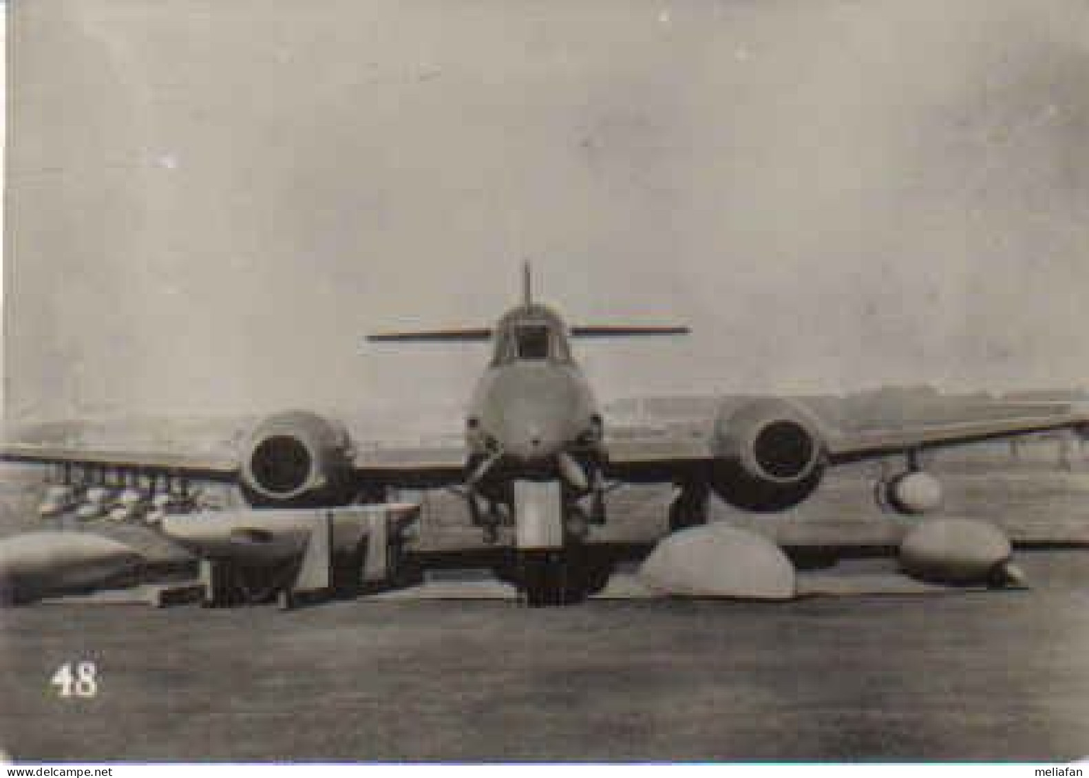 M021 - IMAGE ANONYME - AVIATION - GLOSTER METEOR - Luchtvaart