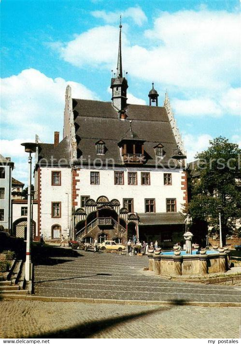 73110413 Poessneck Rathaus Poessneck - Poessneck