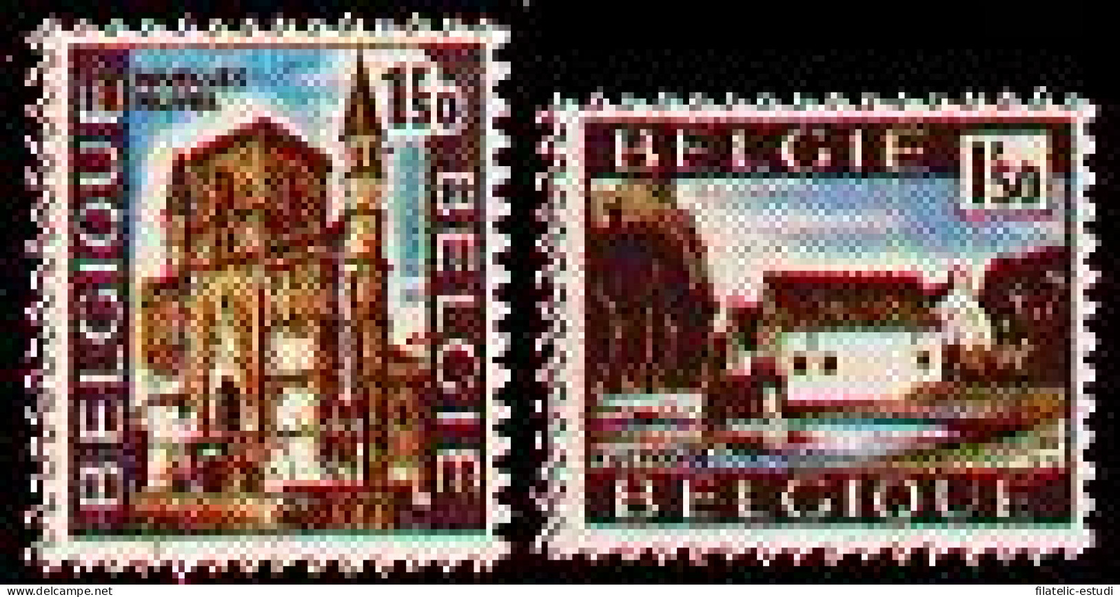 Bélgica - 1541/42 - 1970 Seire Turística Lujo - Sonstige & Ohne Zuordnung
