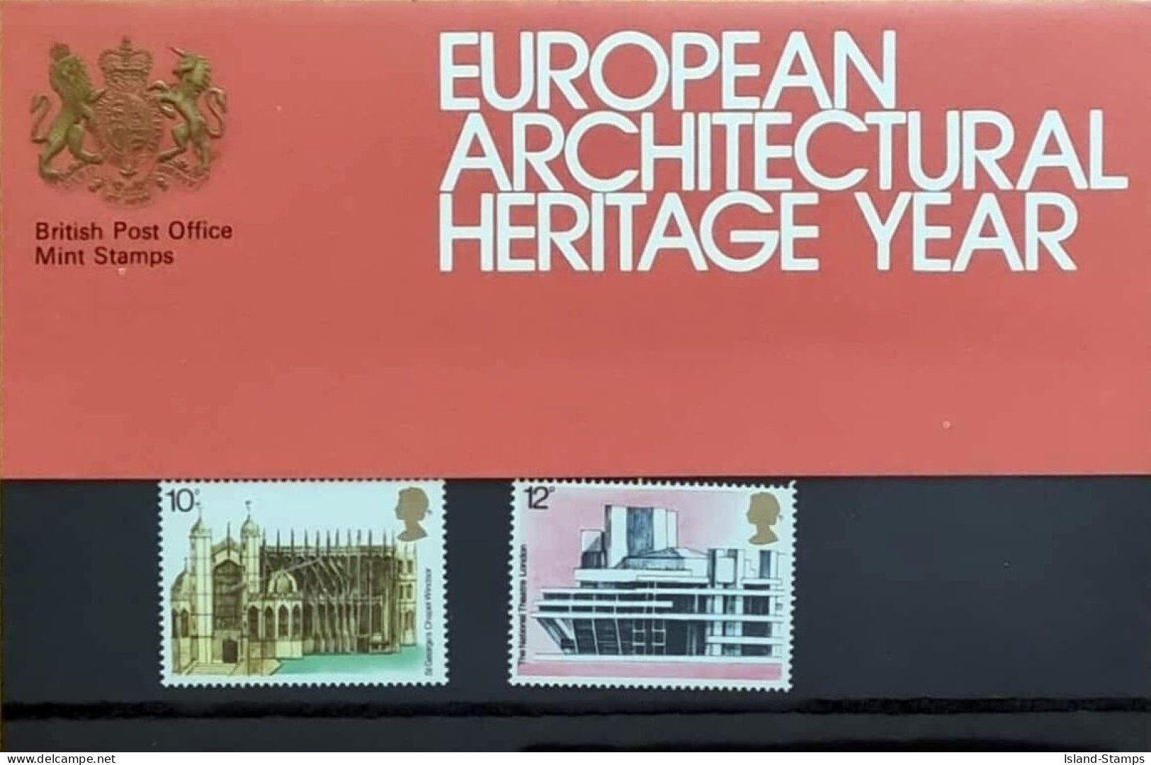 1975 Architecture Presentation Pack Number 70 HRD4 - Presentation Packs