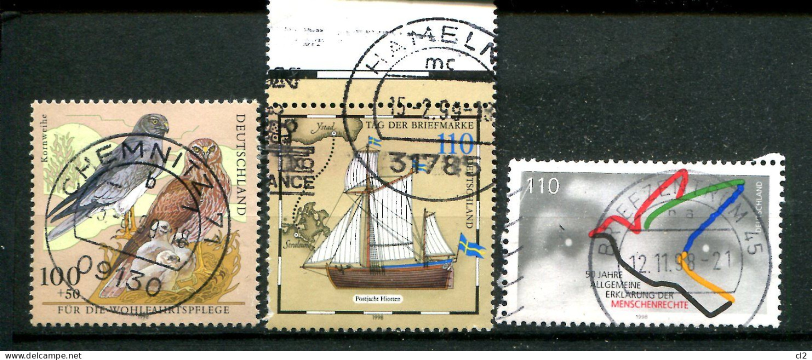 REPUBLIQUE FEDERALE ALLEMANDE - Lot De 27 Timbres De L'année 1998 - Annual Collections