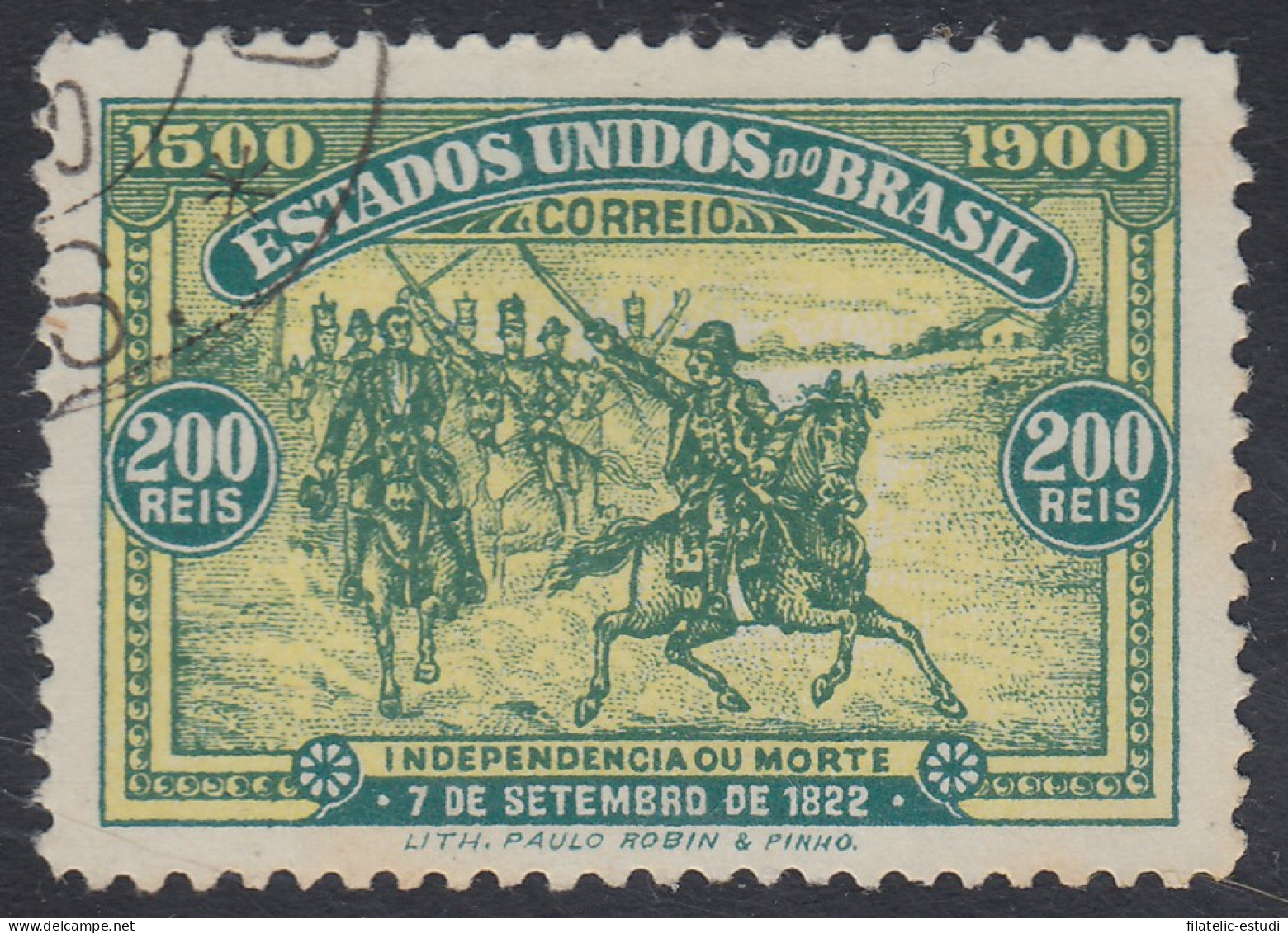 Brasil Brazil 113 1900 Centenario Del Descubrimiento De Brasil Usado - Andere & Zonder Classificatie