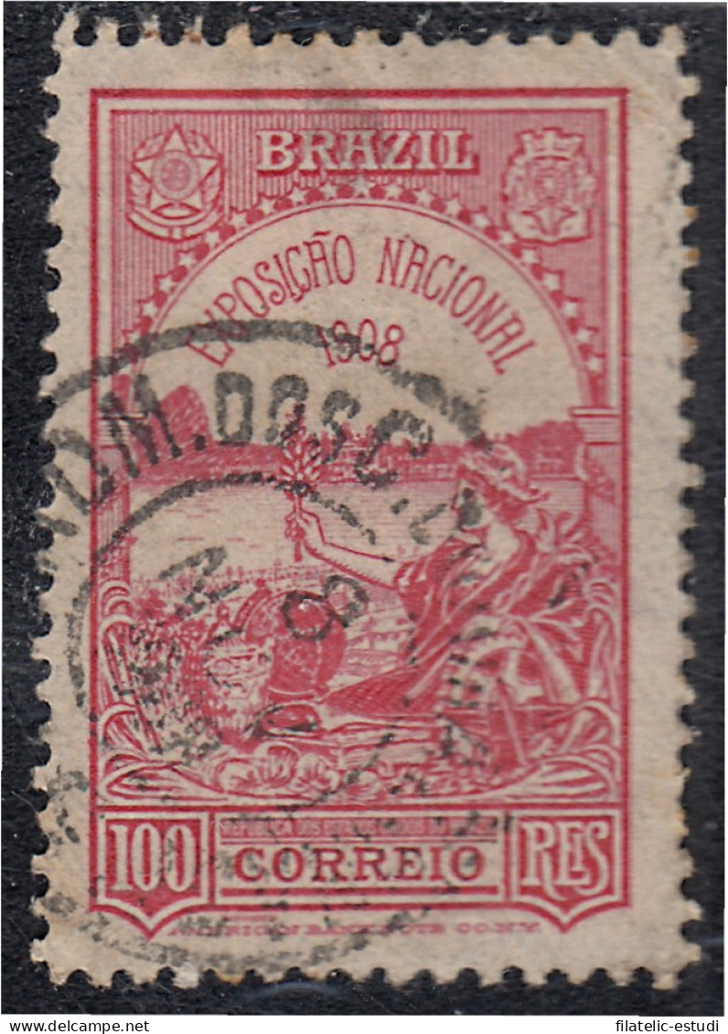 Brasil Brazil 142 1908 Exposición Nacional De Río De Janeiro Usado - Andere & Zonder Classificatie