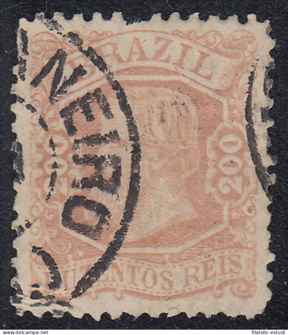 Brasil Brazil 56 1882/85 Emperador Pedro II Usado - Sonstige & Ohne Zuordnung
