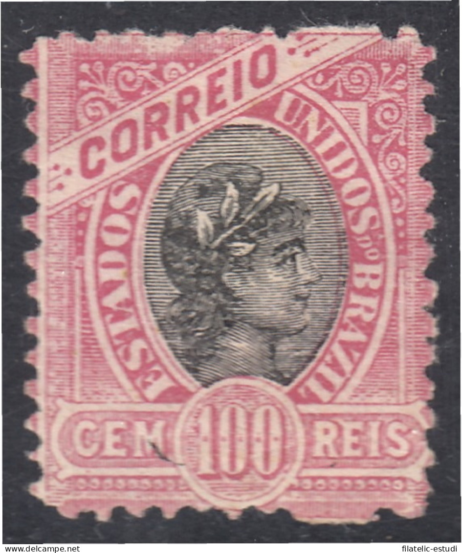 Brasil Brazil 90 1897 Nuevos Grabados Libertad Liberty MH - Sonstige & Ohne Zuordnung