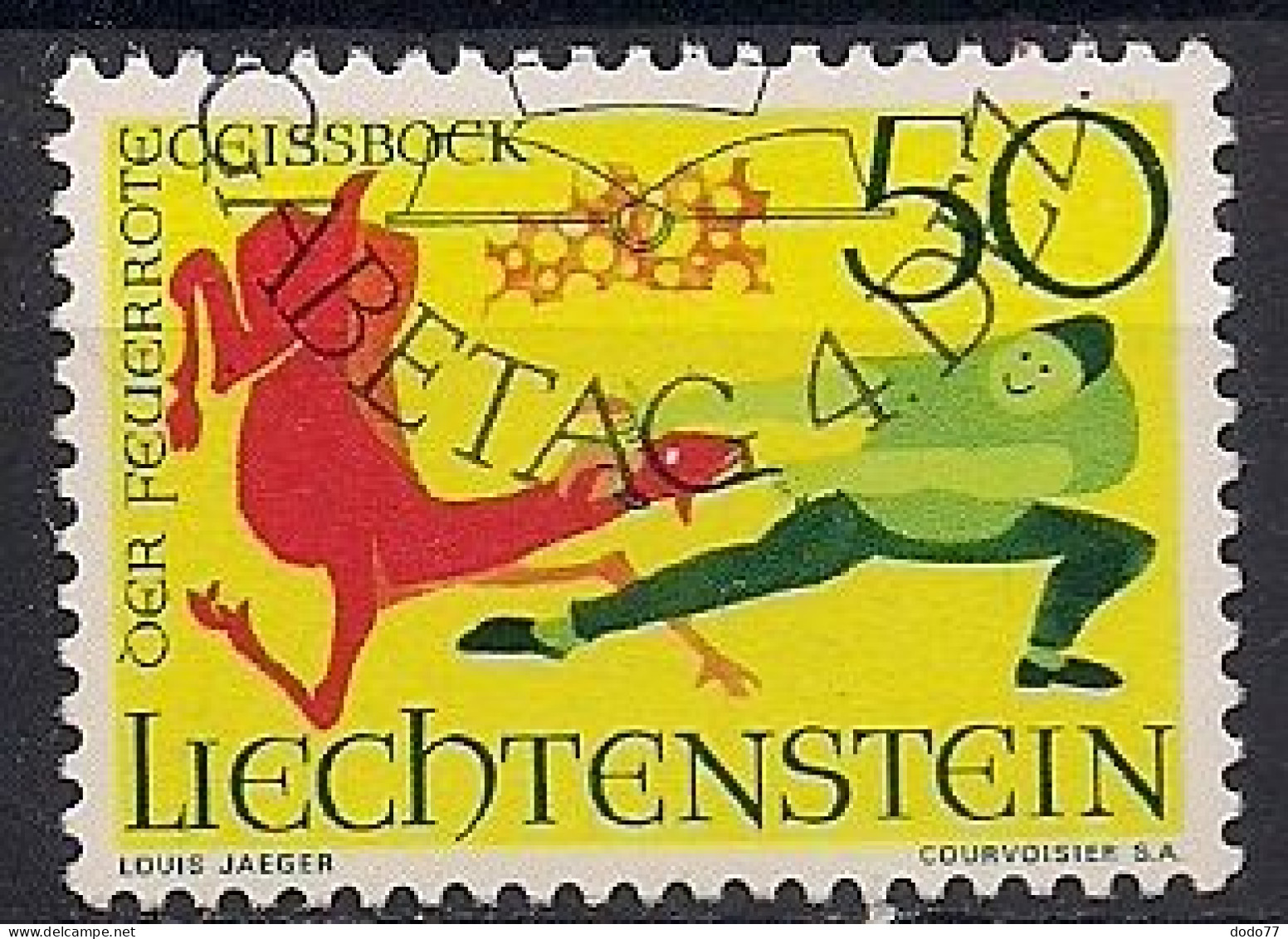 LIECHTENSTEIN   N°   467  OBLITERE - Gebraucht