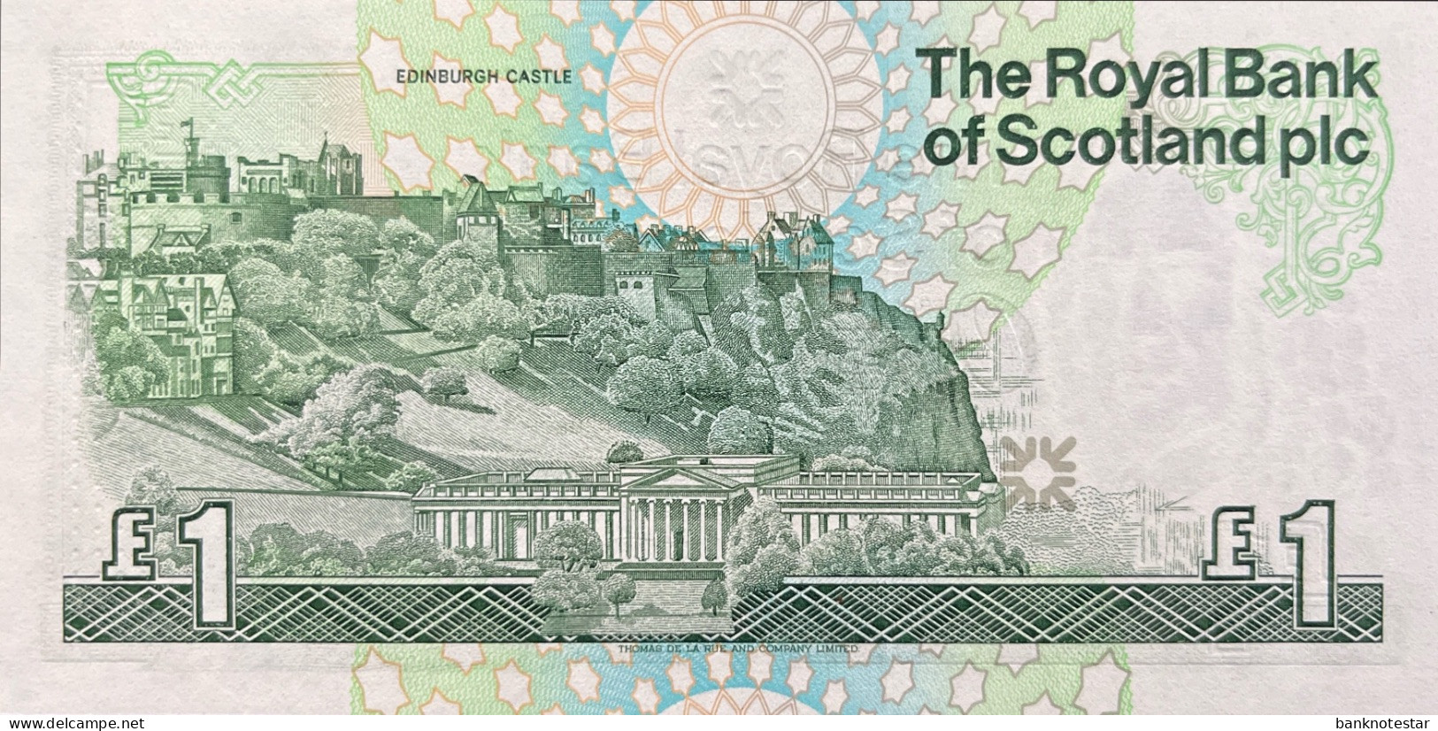 Scotland 1 Pound, P-346 (25.3.1987) - UNC - A/2 Prefix - 1 Pond