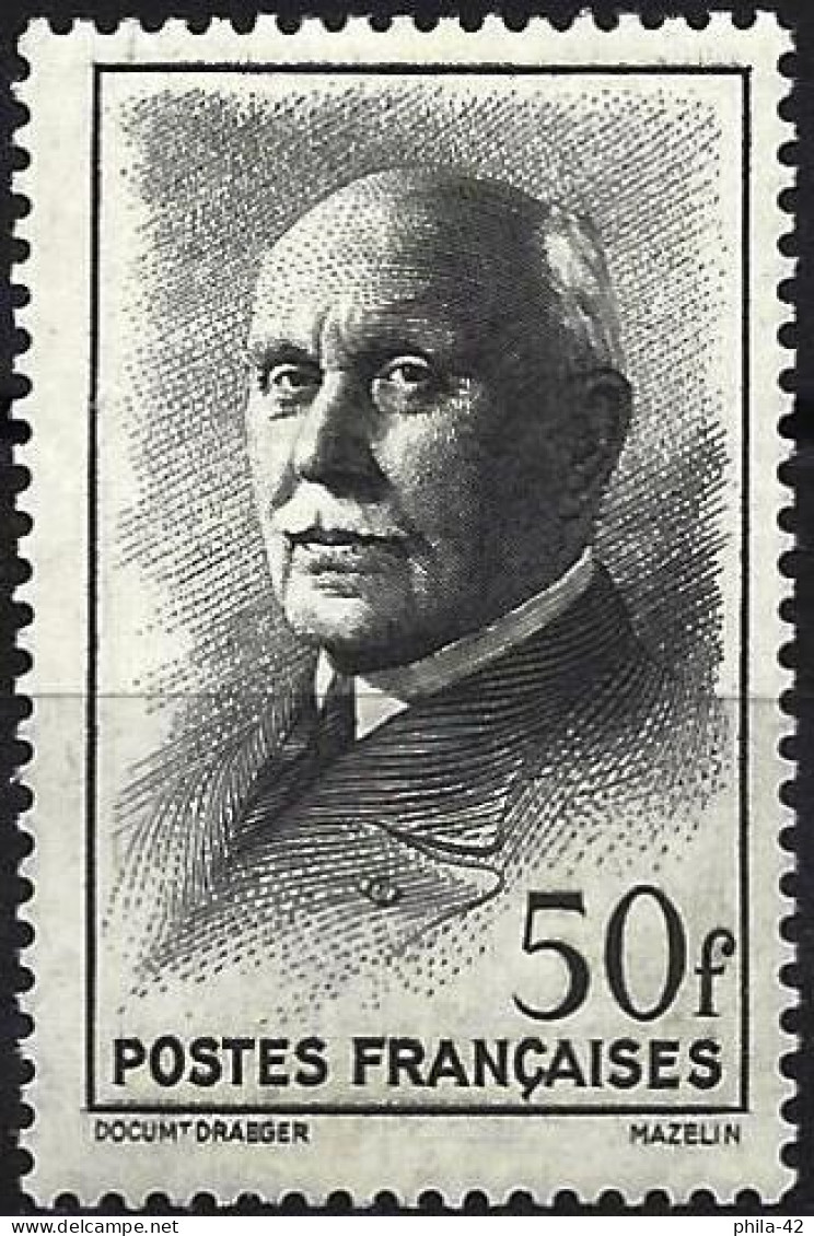 France 1942 - Mi 556 - YT 525 ( Marshal Petain ) MNH** - 1941-42 Pétain