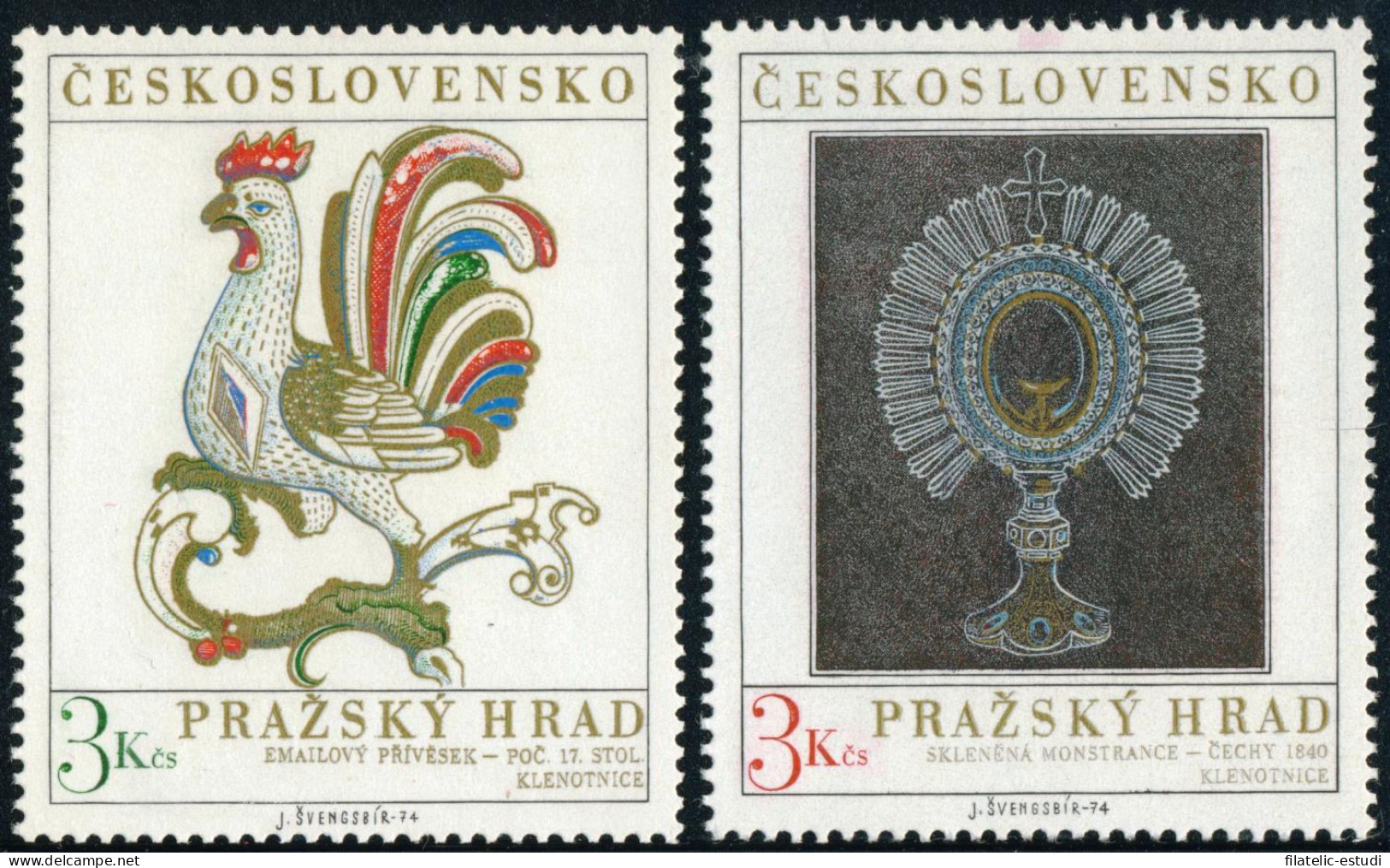 VAR2 Checoslovaquía  Czechoslovakia  Nº 2046/47  MNH - Sonstige & Ohne Zuordnung