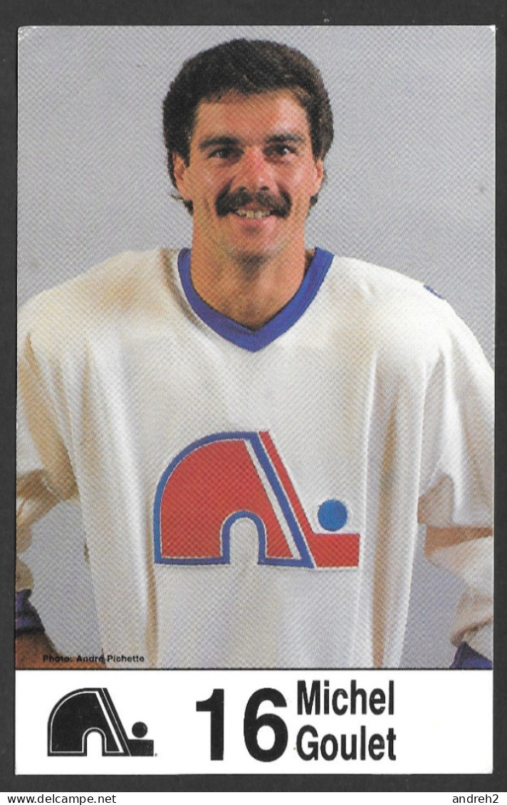 Québec - La Cité - Hockey Michel Goulet Le No: 16 Des Nordiques De Québec - Québec - La Cité