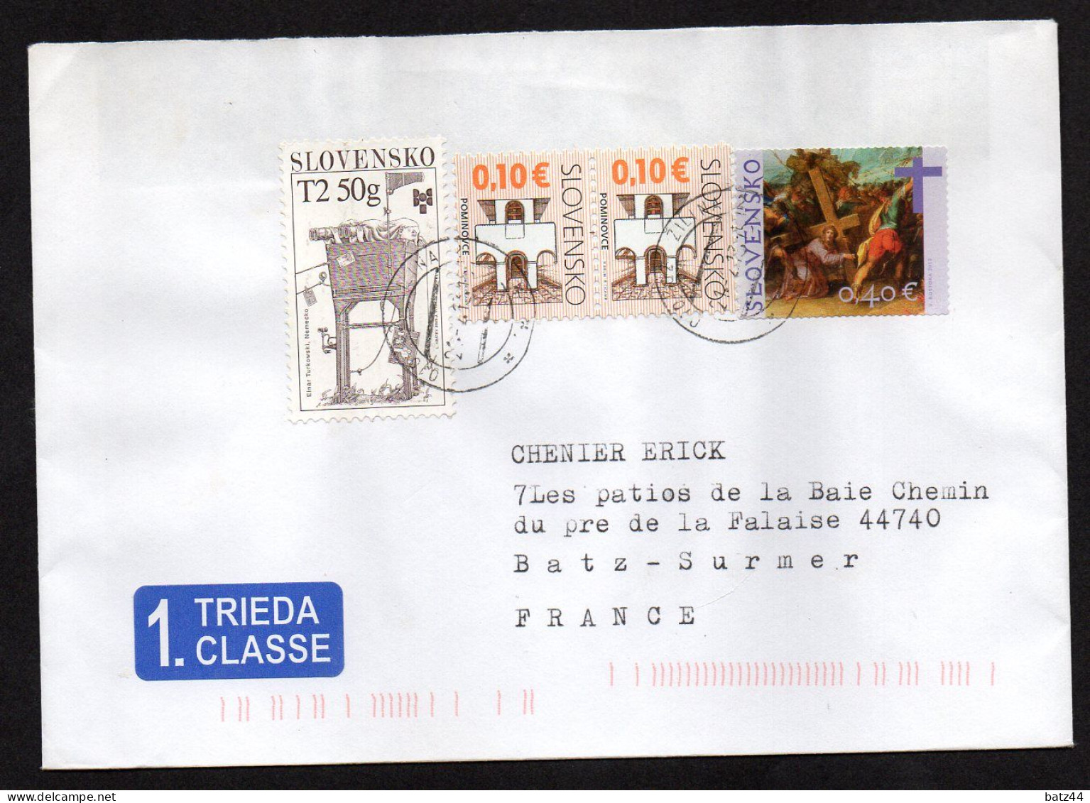 SLOVENSKO SLOVAQUIE Enveloppe Cover - Lettres & Documents